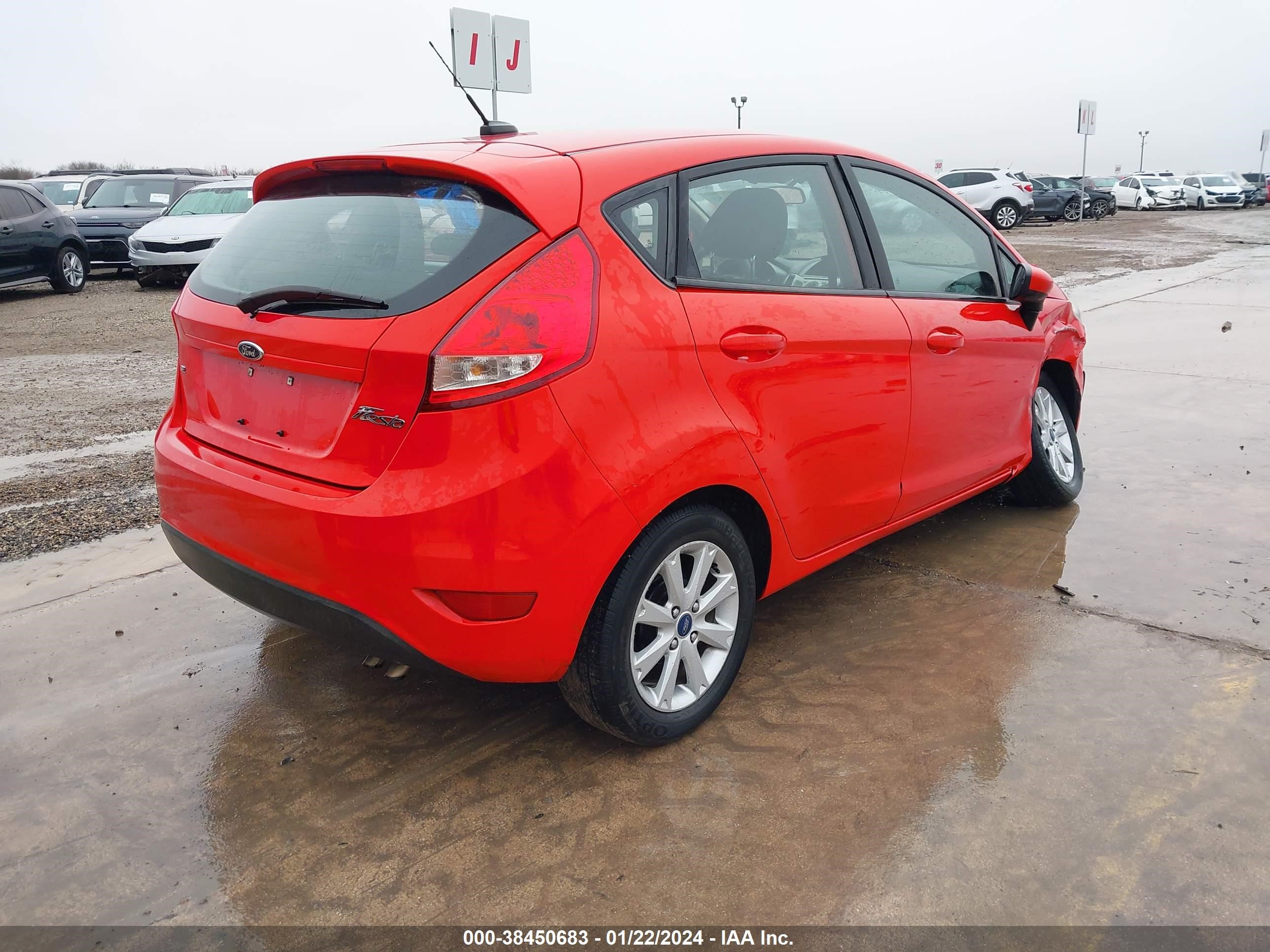 2012 Ford Fiesta Se vin: 3FADP4EJ3CM218754