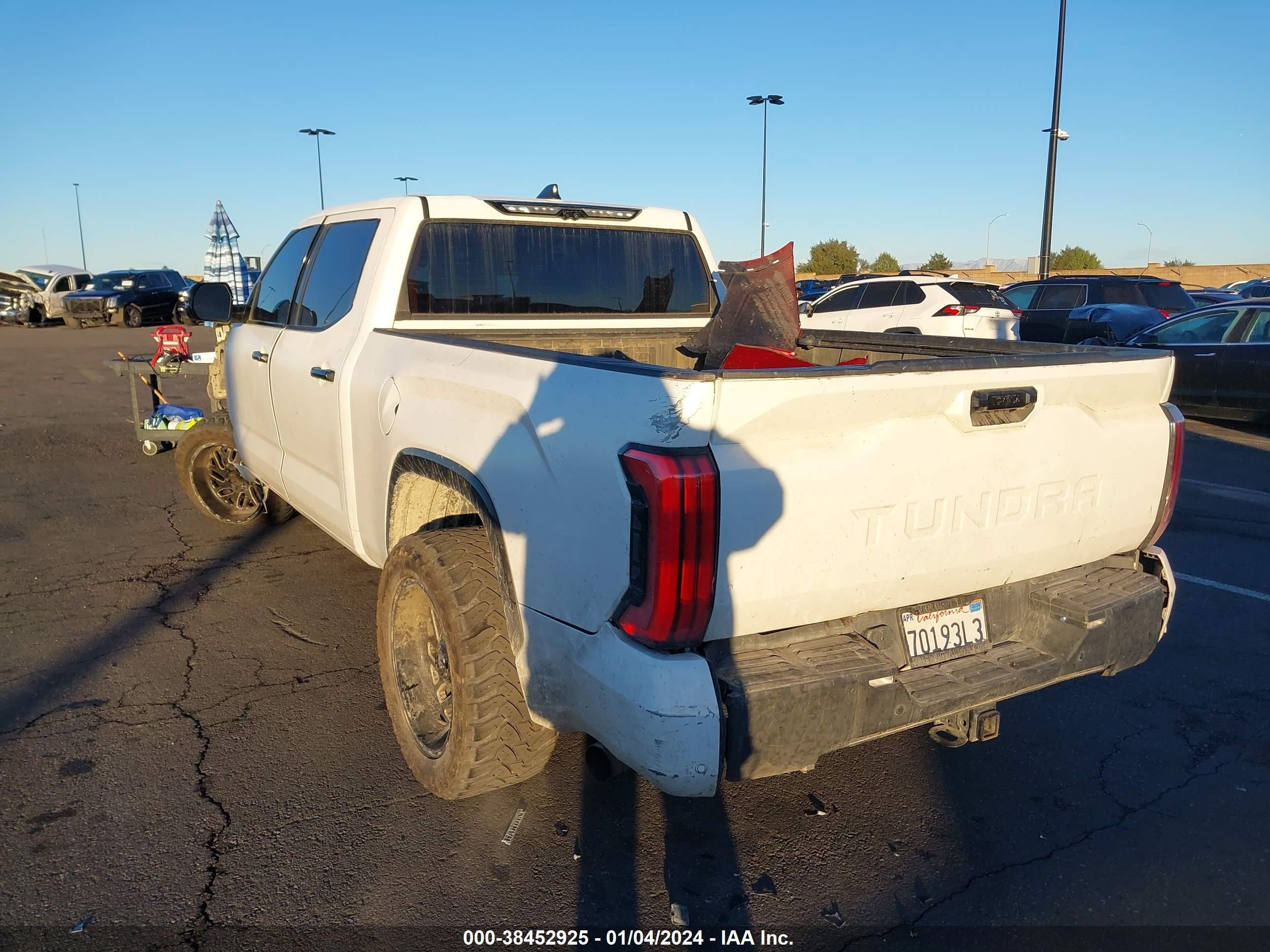 2022 Toyota Tundra Limited vin: 5TFJA5EC9NX005133