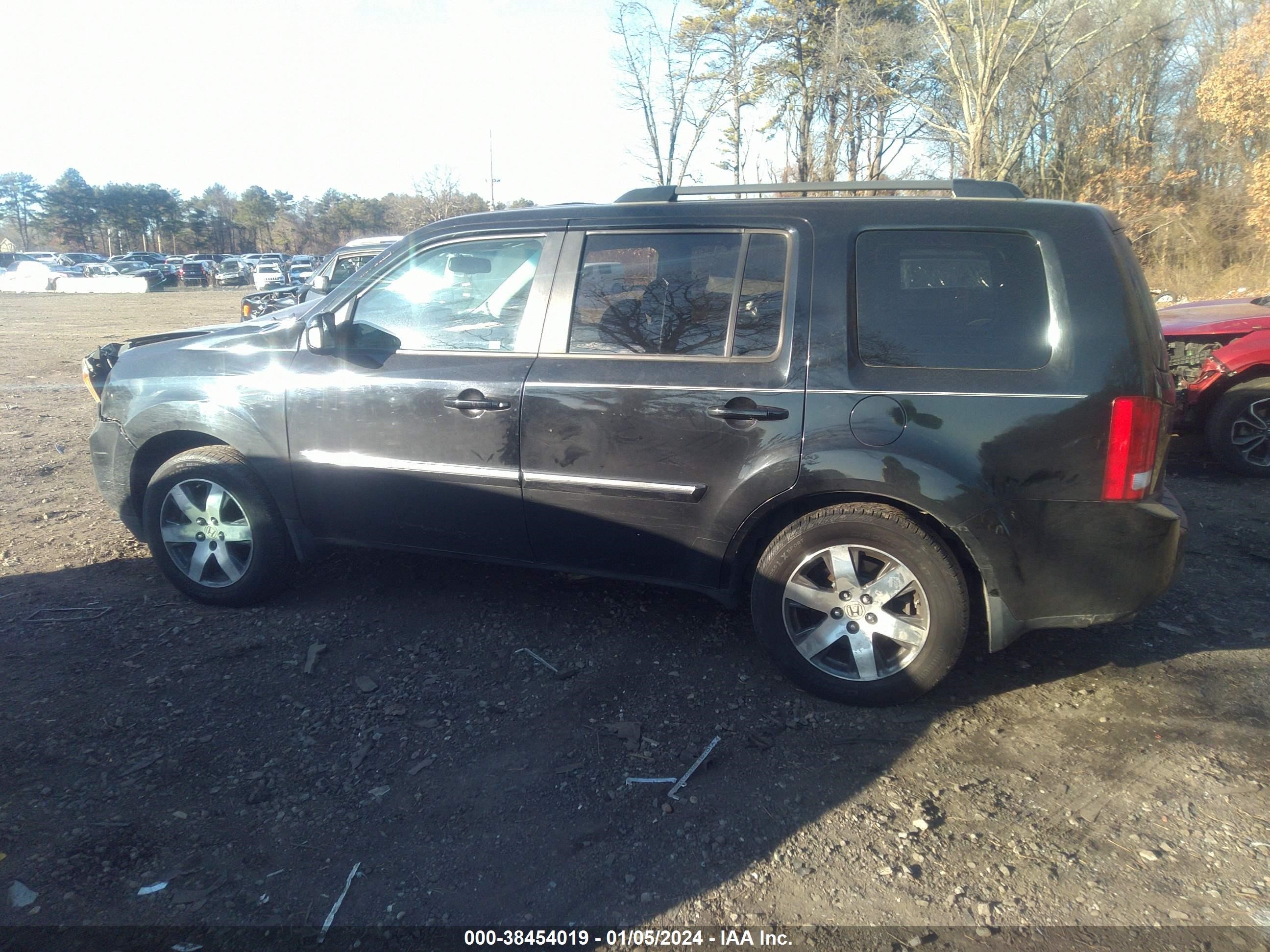 2012 Honda Pilot Touring vin: 5FNYF3H91CB028479