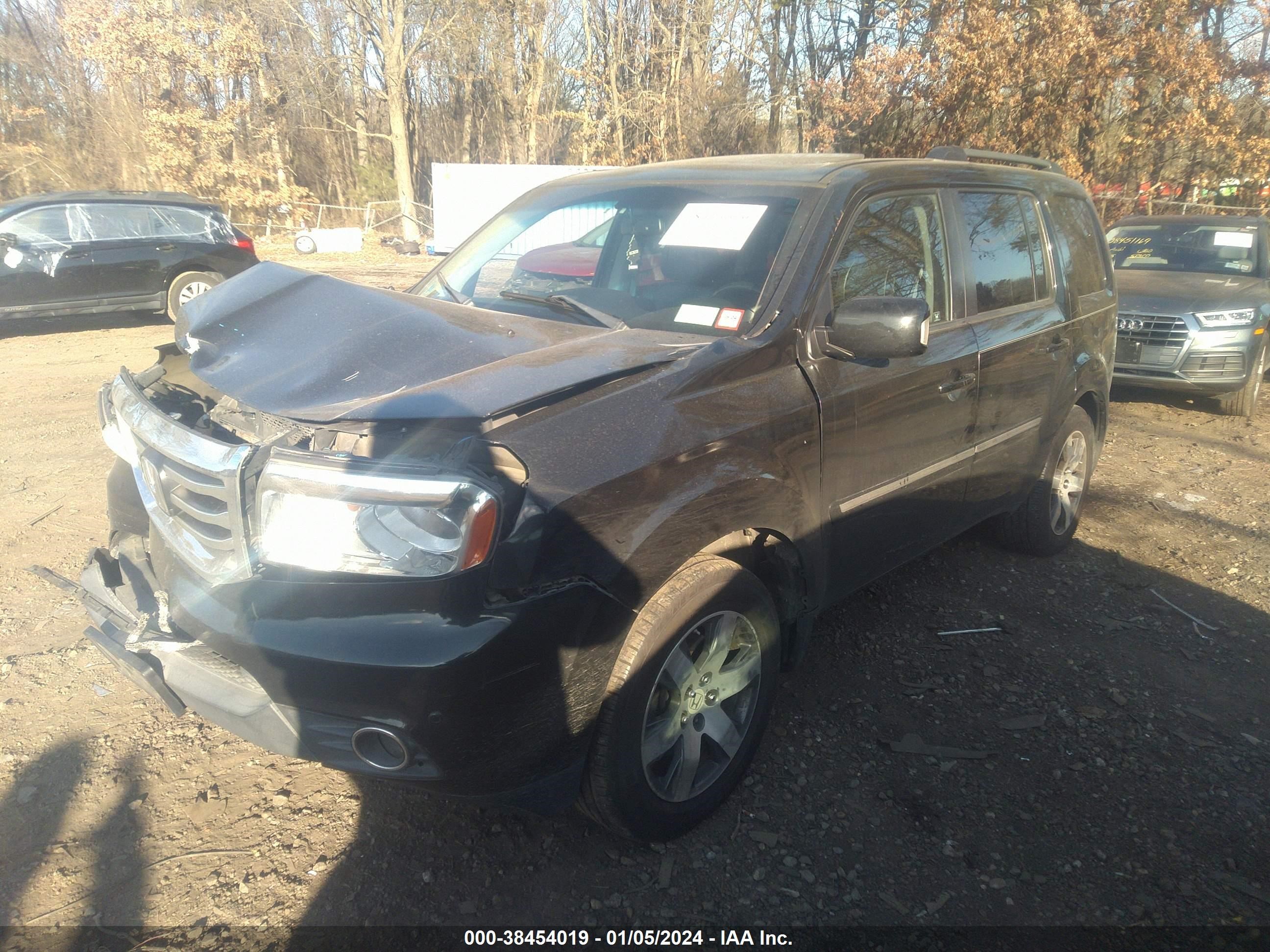 2012 Honda Pilot Touring vin: 5FNYF3H91CB028479