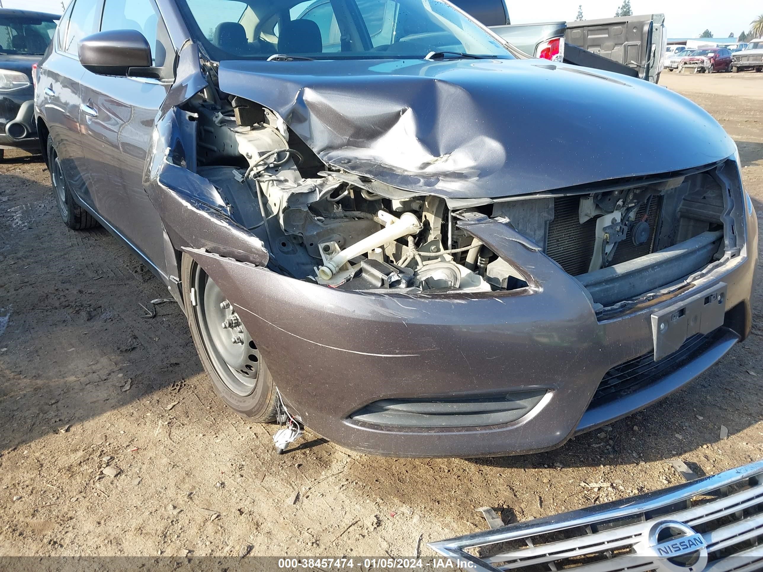 2014 Nissan Sentra Fe+ S/Fe+ Sv/S/Sl/Sr/Sv vin: 3N1AB7APXEY217610