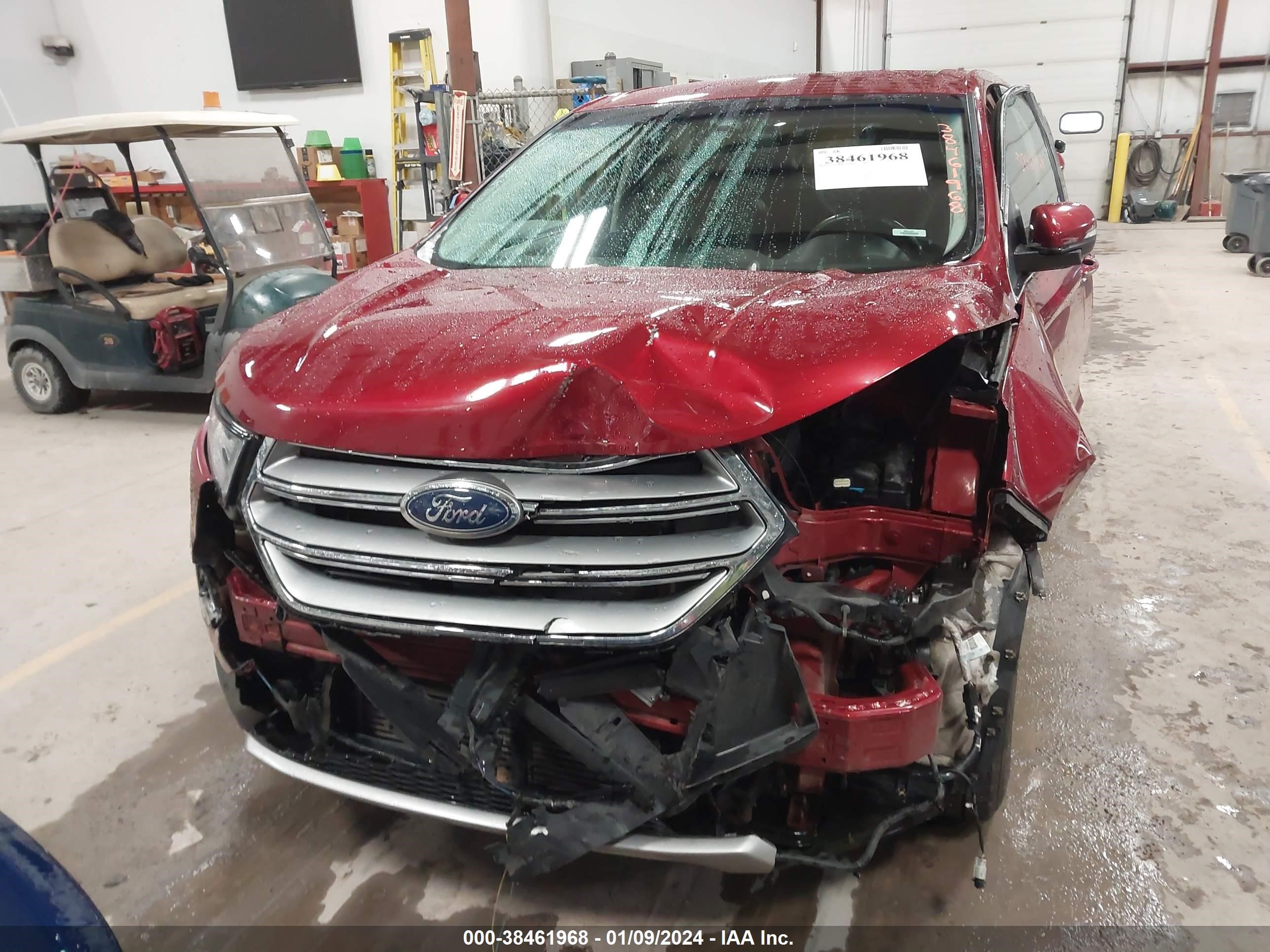 2017 Ford Edge Titanium vin: 2FMPK4K90HBB75219