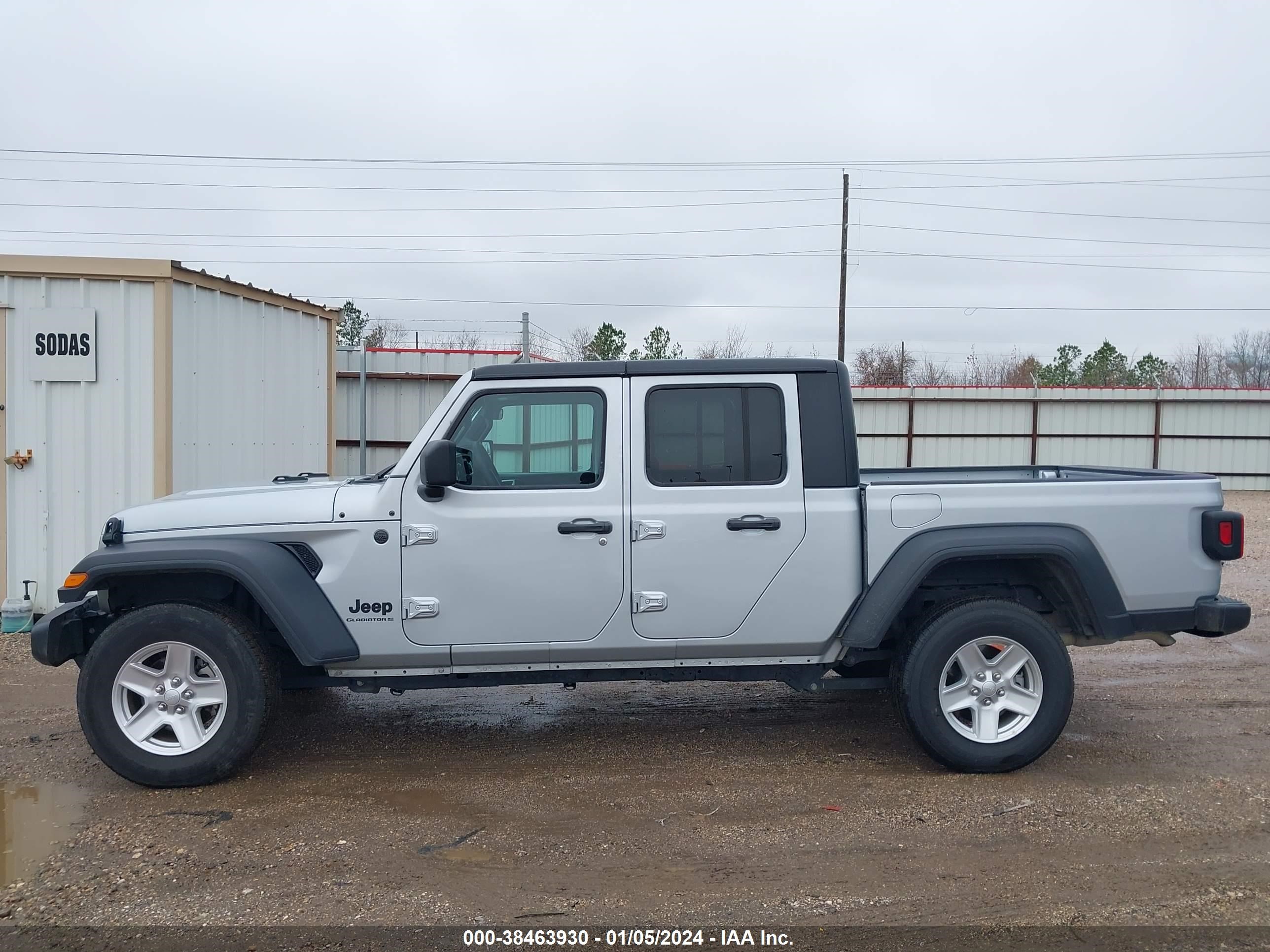 2023 Jeep Gladiator Sport S 4X4 vin: 1C6HJTAG3PL514258