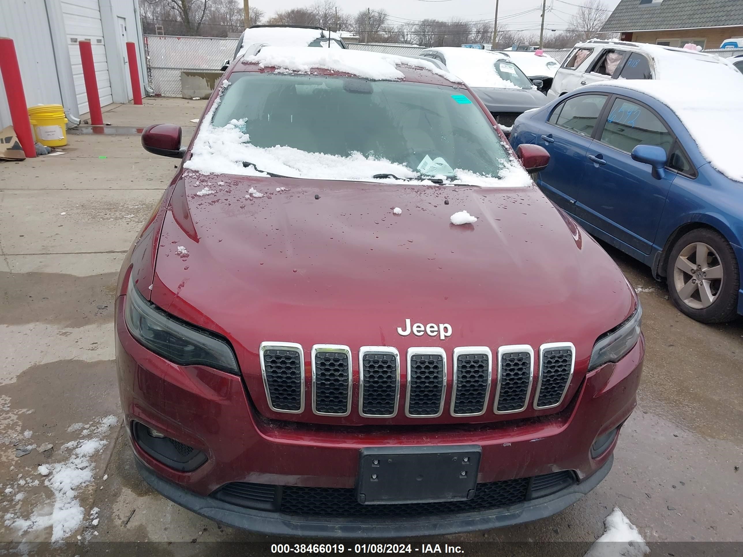 2019 Jeep Cherokee Latitude Fwd vin: 1C4PJLCB4KD153471