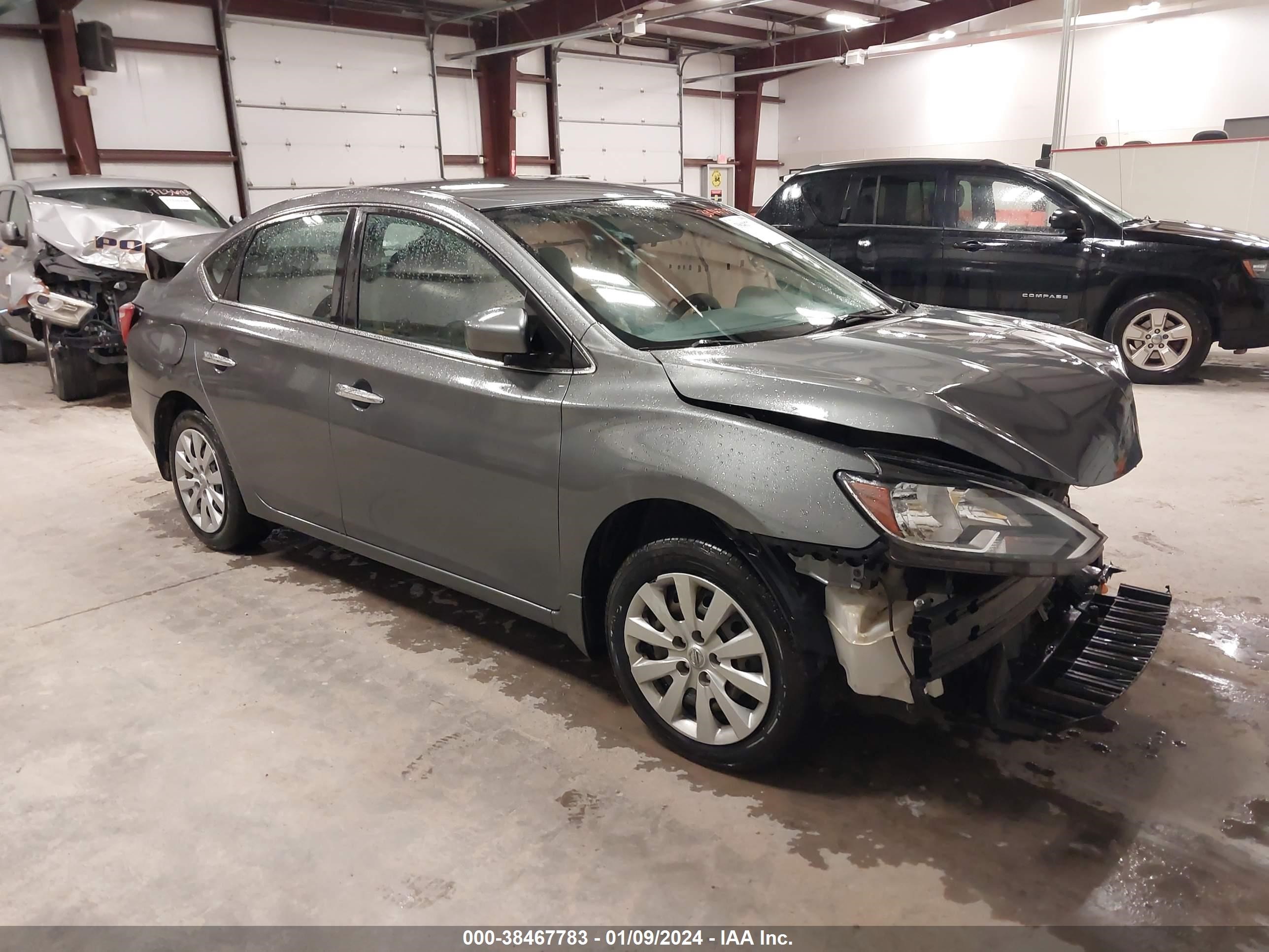 2018 Nissan Sentra S vin: 3N1AB7AP1JY337001