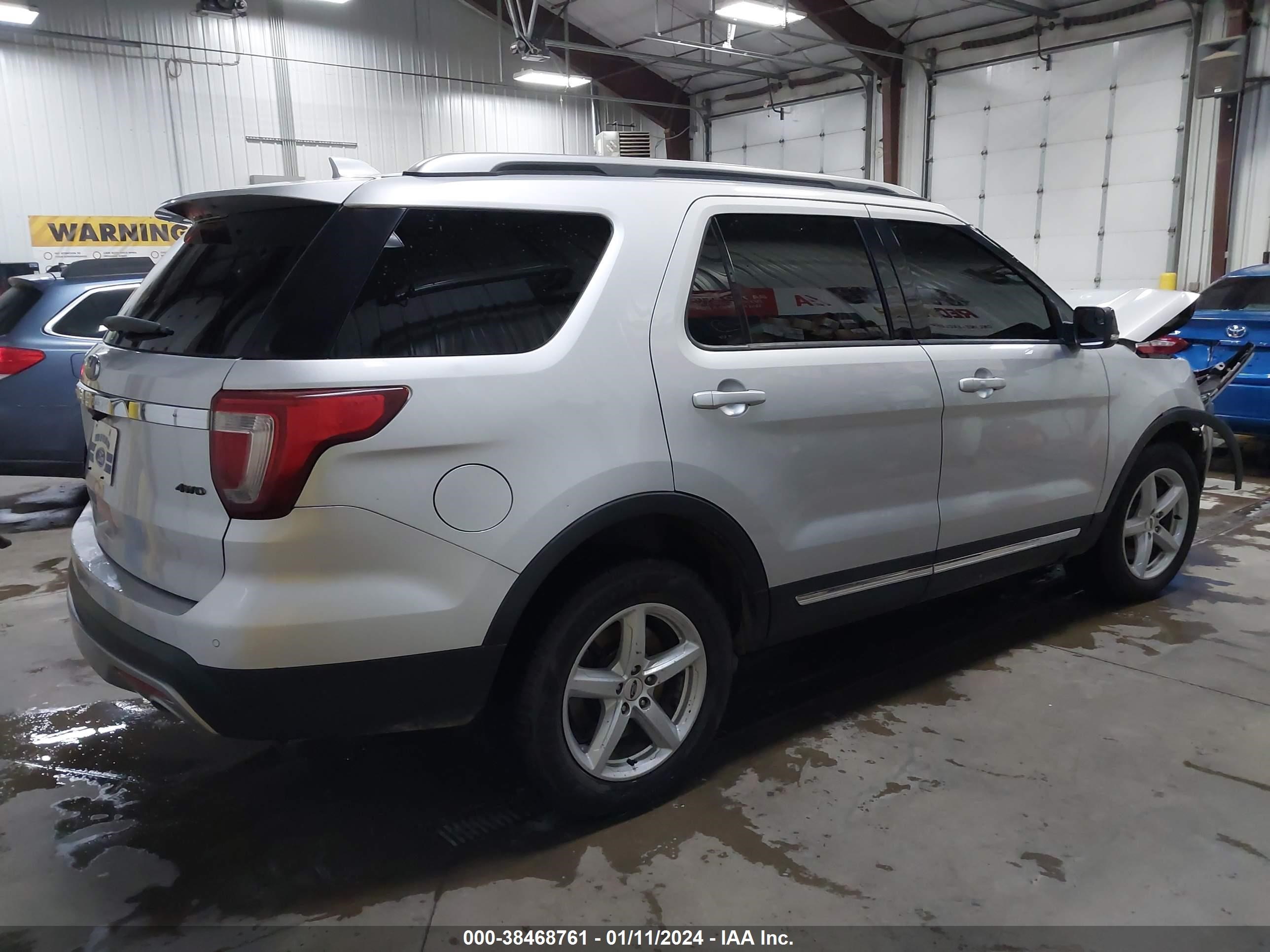 2016 Ford Explorer Xlt vin: 1FM5K8D86GGA97992