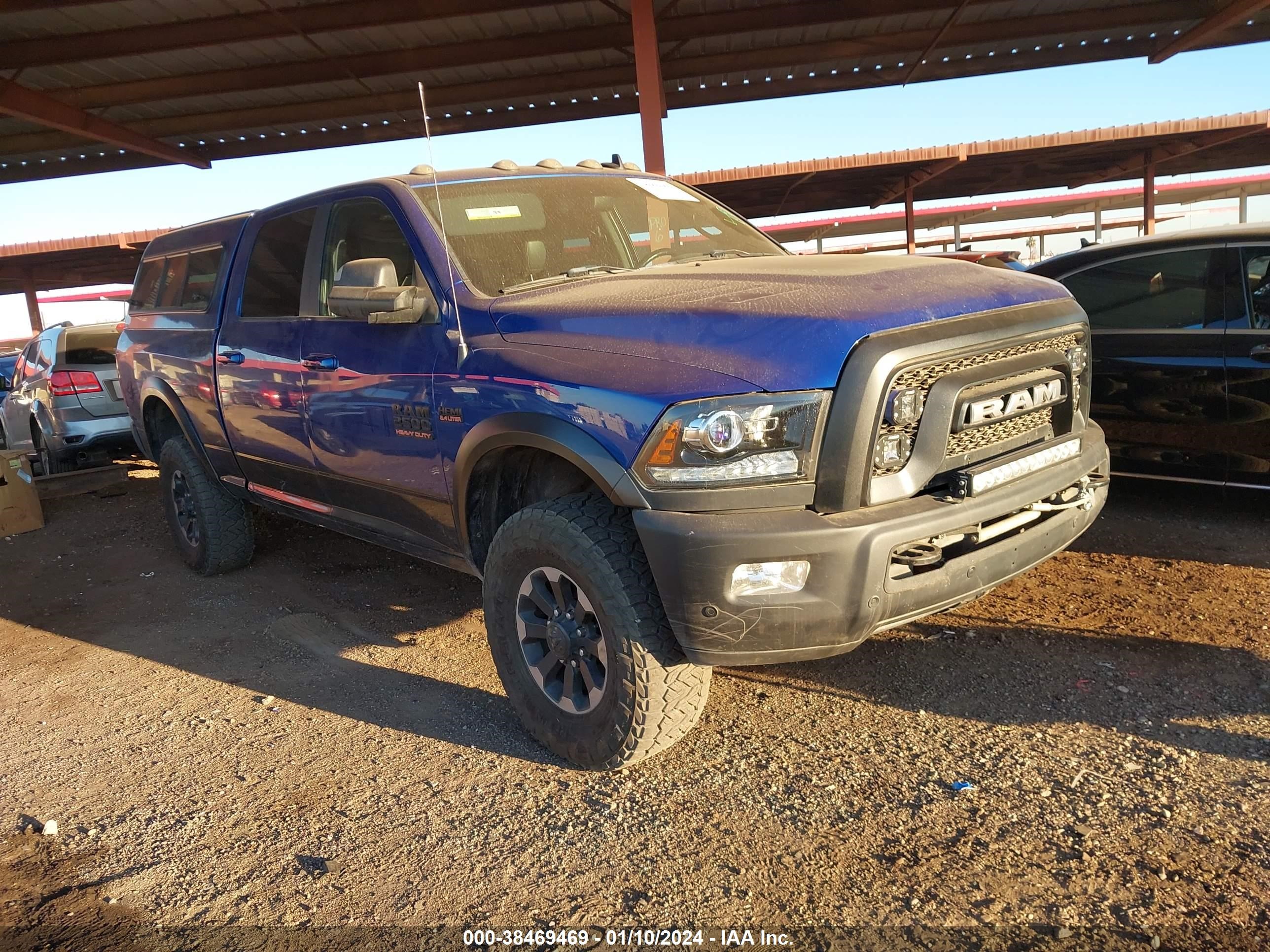 2018 Ram 2500 Power Wagon 4X4 6'4 Box vin: 3C6TR5EJ1JG192437