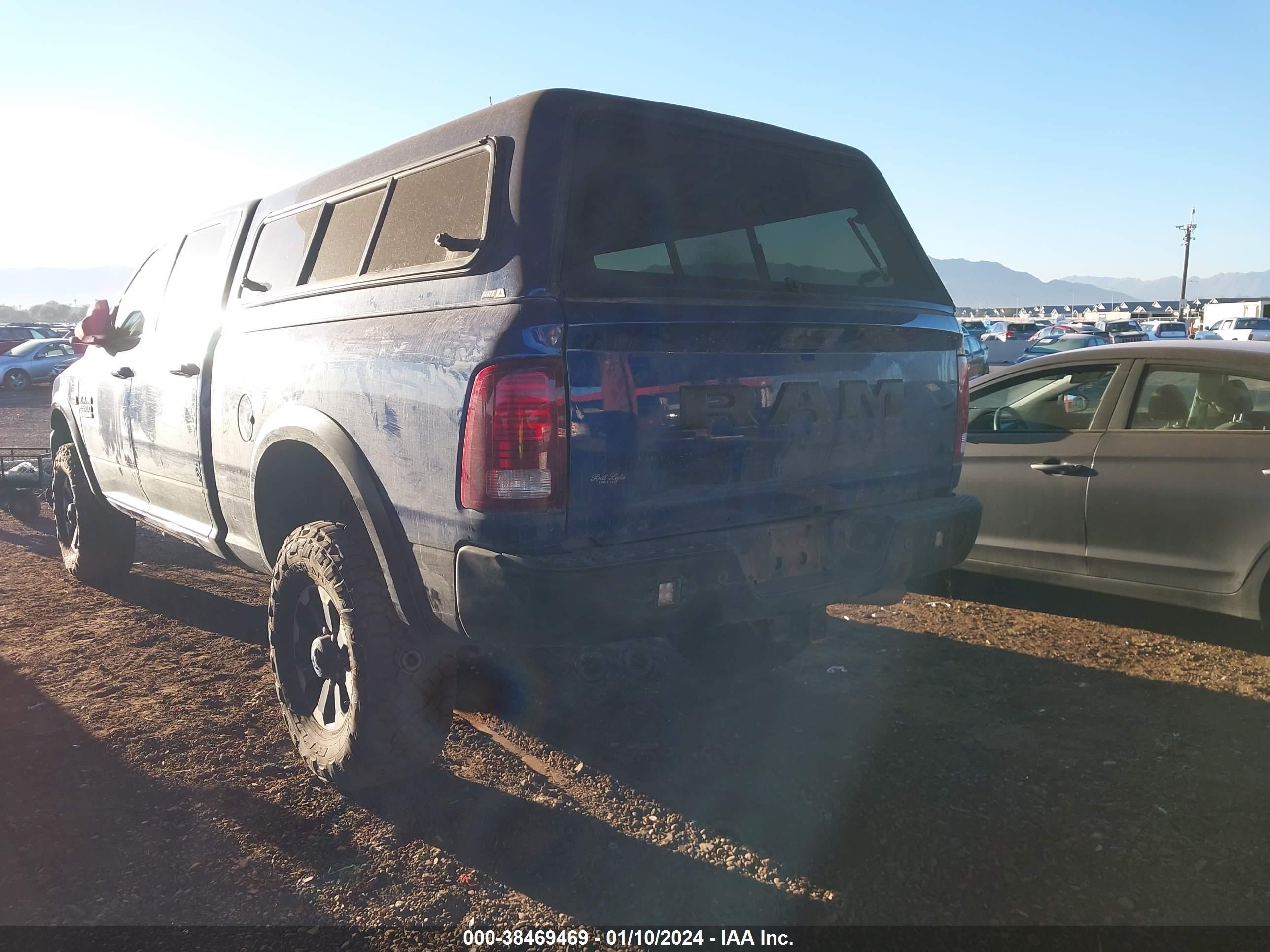 2018 Ram 2500 Power Wagon 4X4 6'4 Box vin: 3C6TR5EJ1JG192437