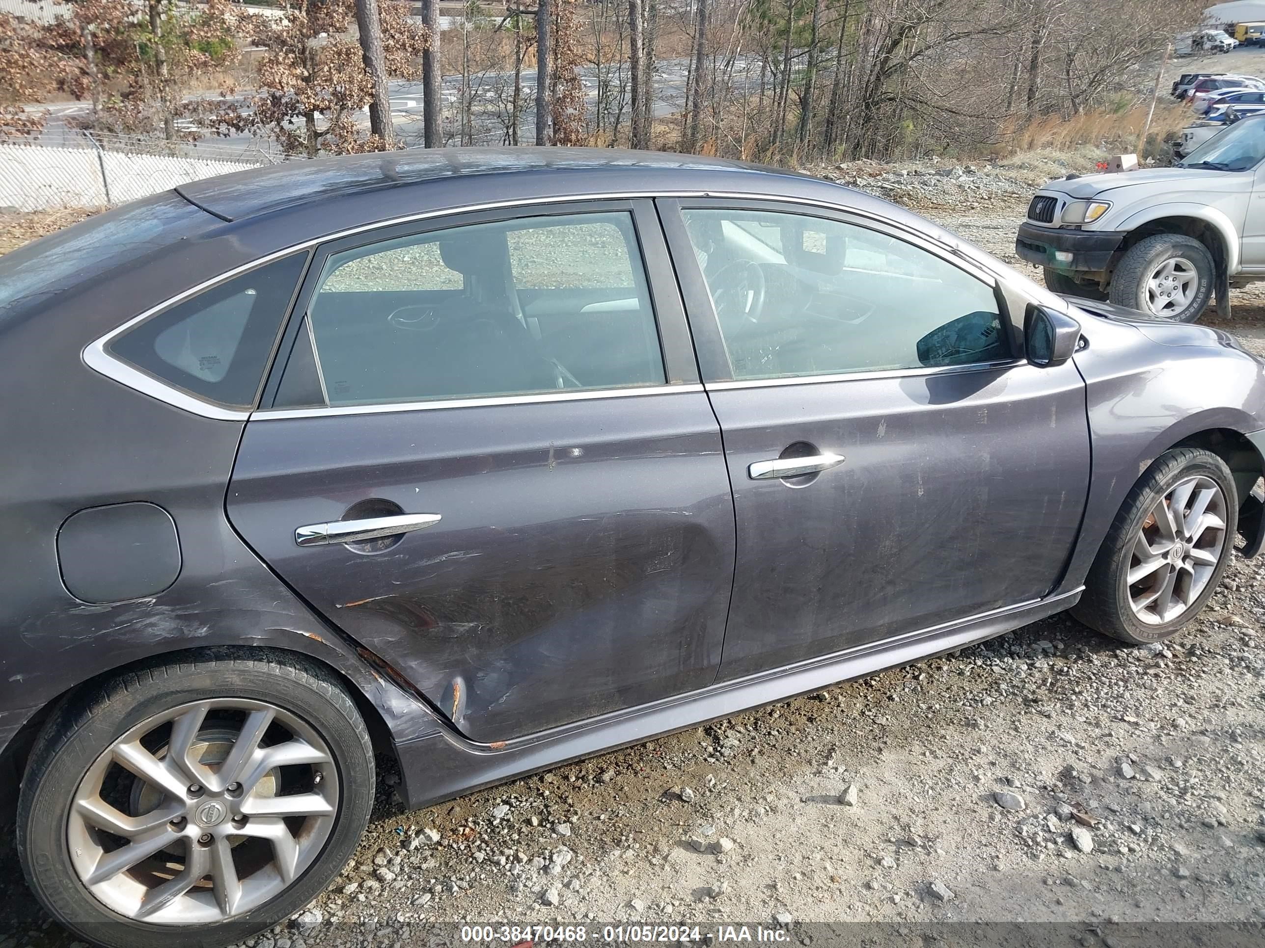 2014 Nissan Sentra Sr vin: 3N1AB7AP9EL634634