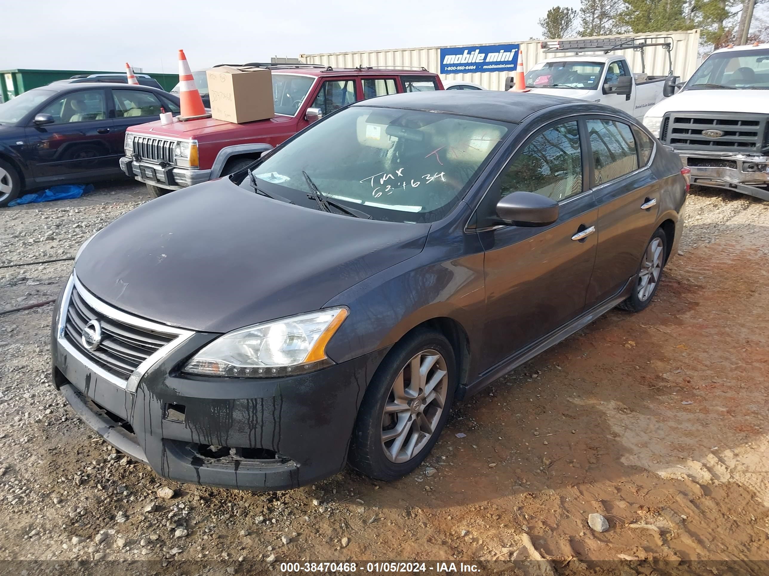 2014 Nissan Sentra Sr vin: 3N1AB7AP9EL634634