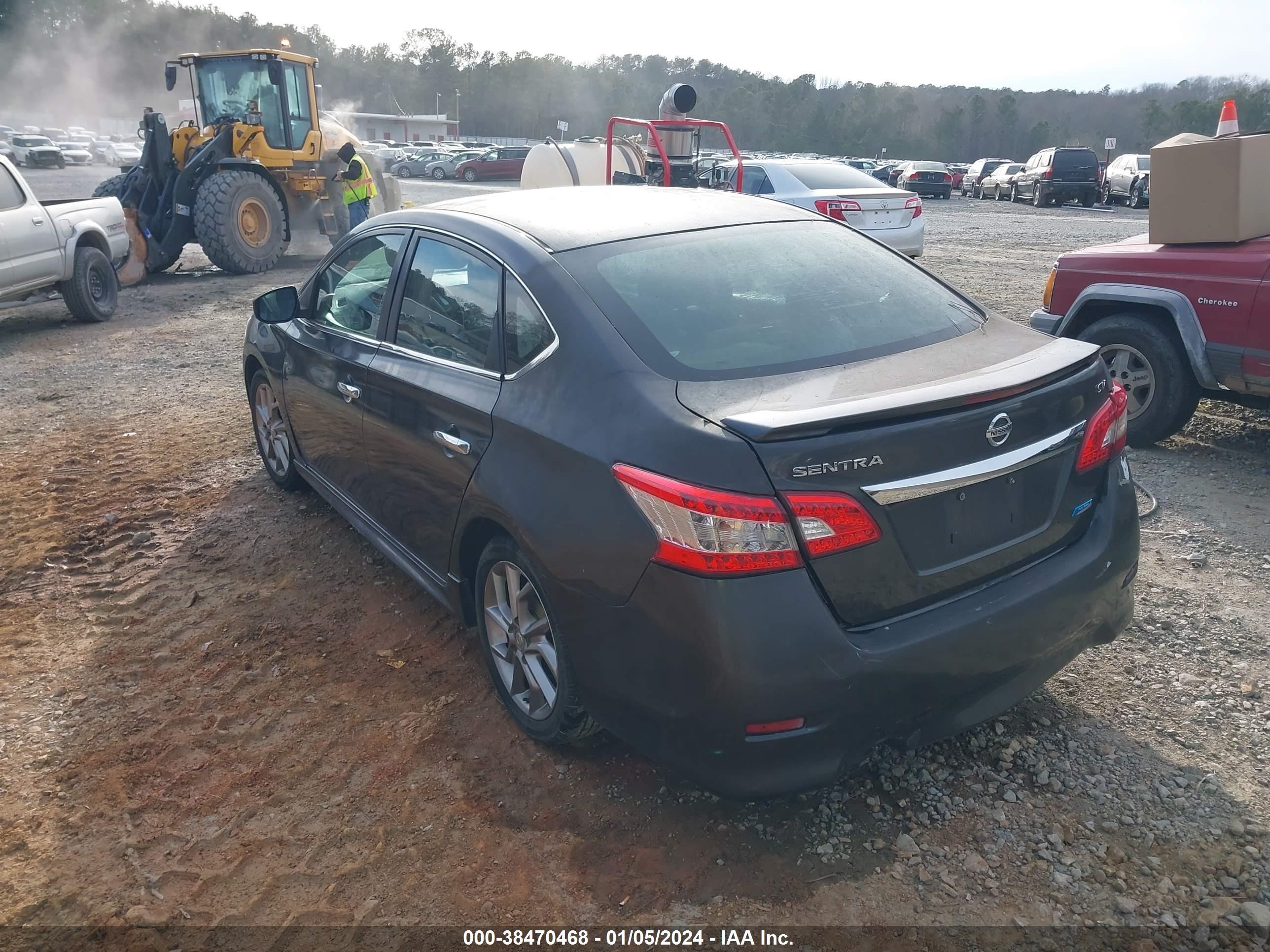 2014 Nissan Sentra Sr vin: 3N1AB7AP9EL634634