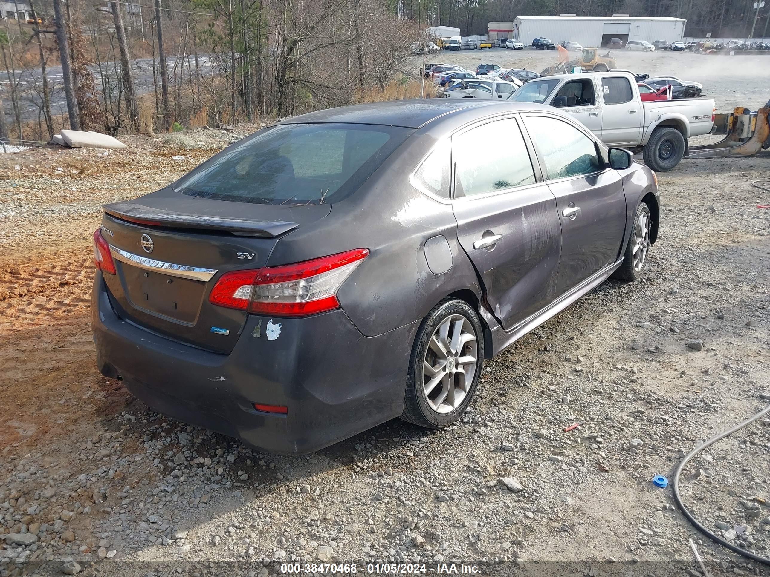 2014 Nissan Sentra Sr vin: 3N1AB7AP9EL634634