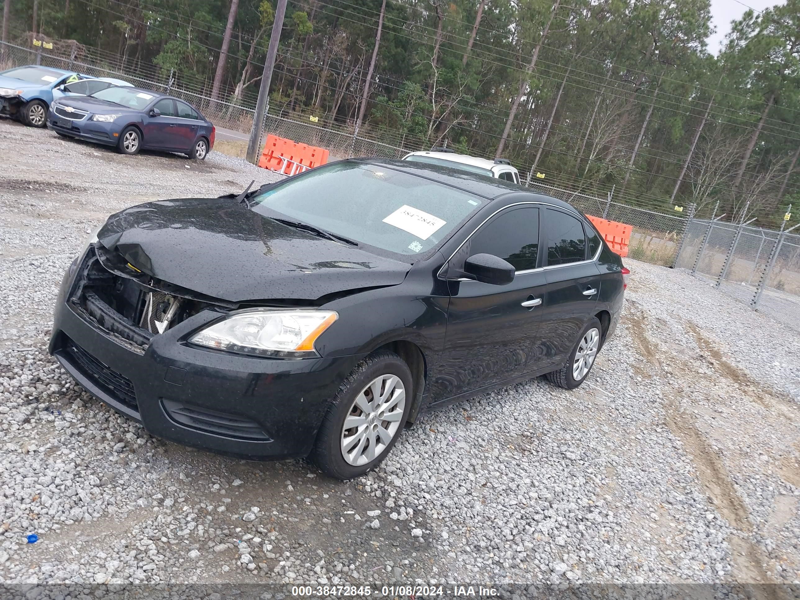 2013 Nissan Sentra Sv vin: 1N4AB7AP0DN906490