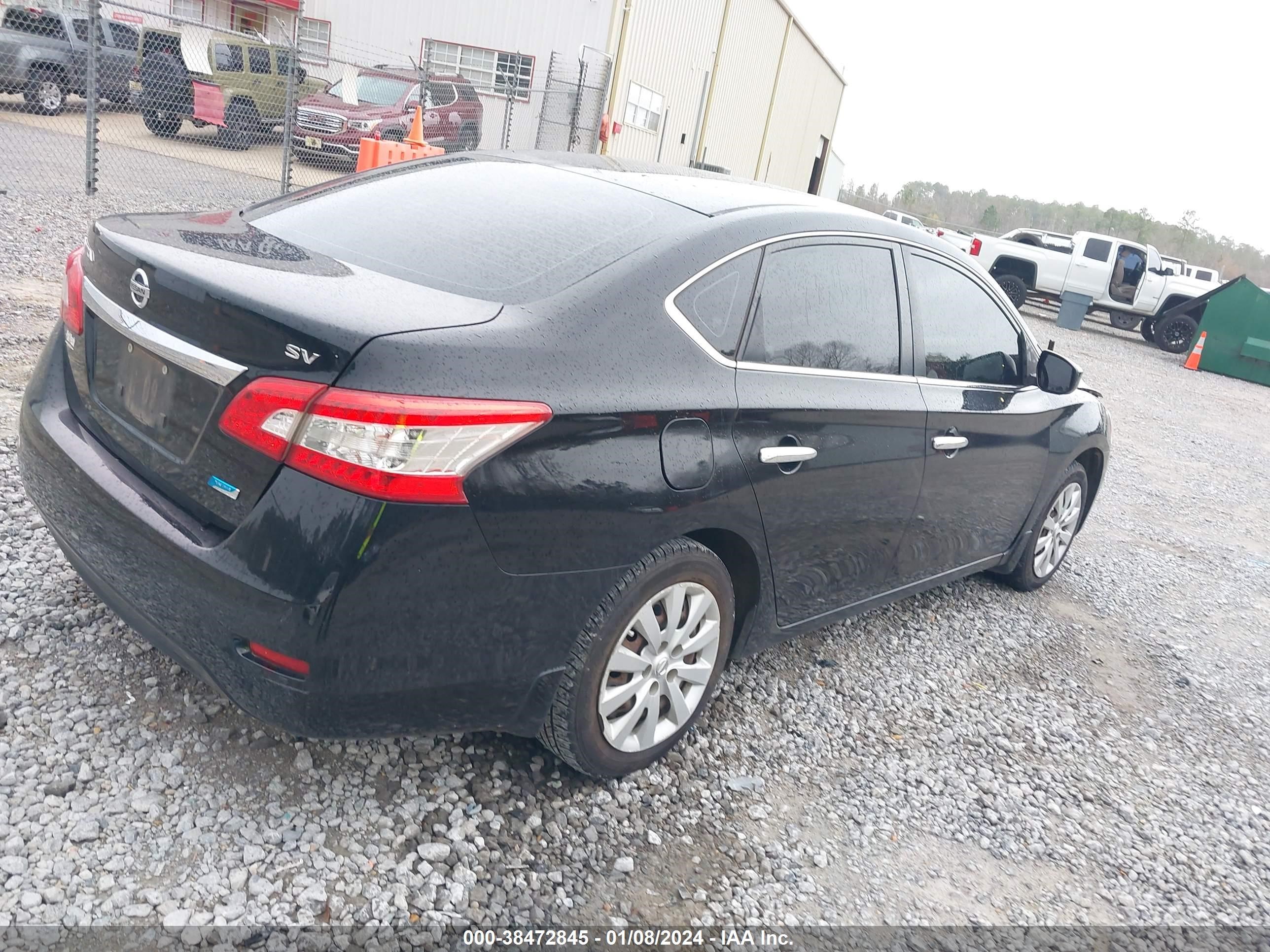 2013 Nissan Sentra Sv vin: 1N4AB7AP0DN906490