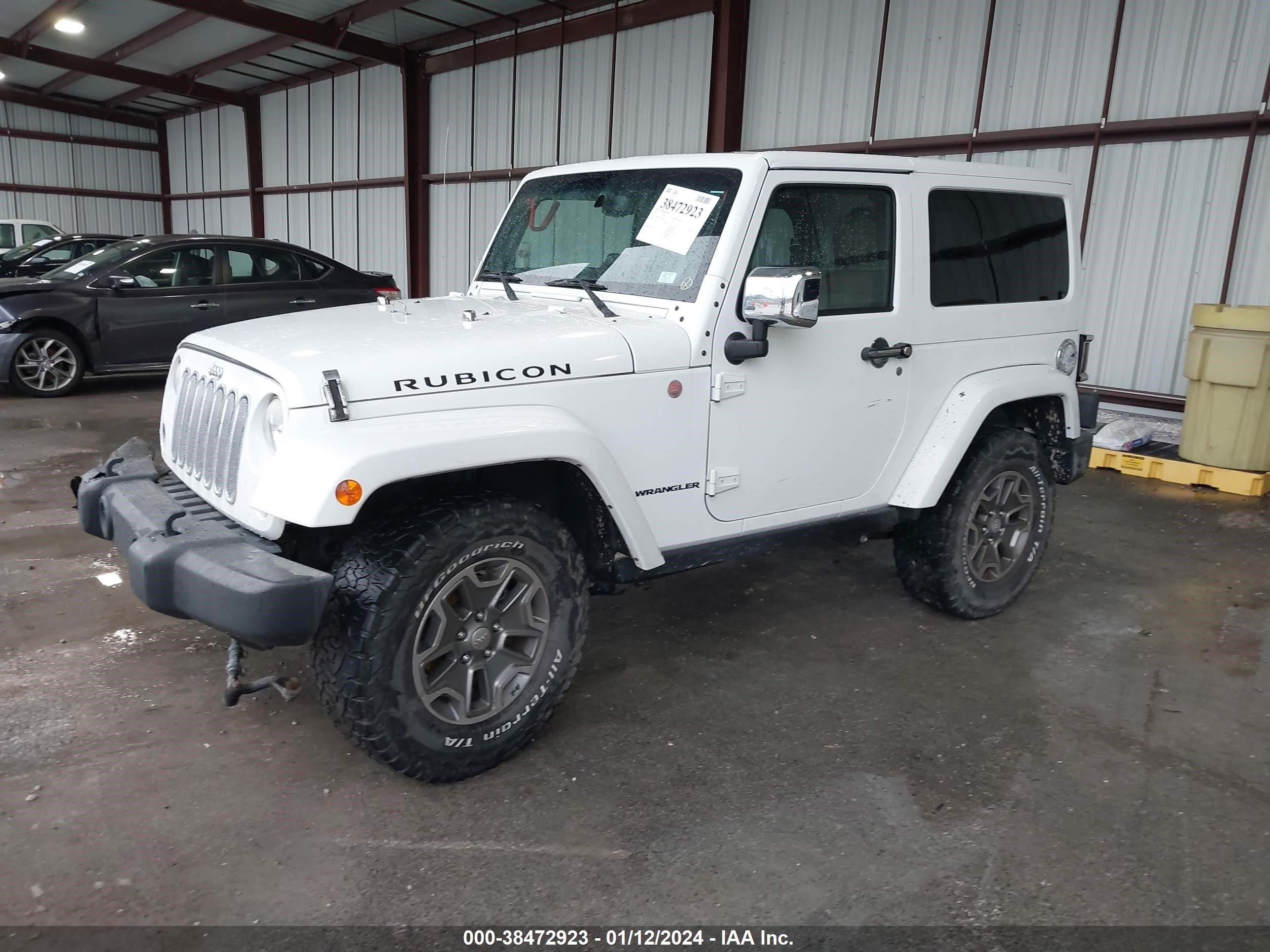 2014 Jeep Wrangler Rubicon vin: 1C4BJWCG3EL143855