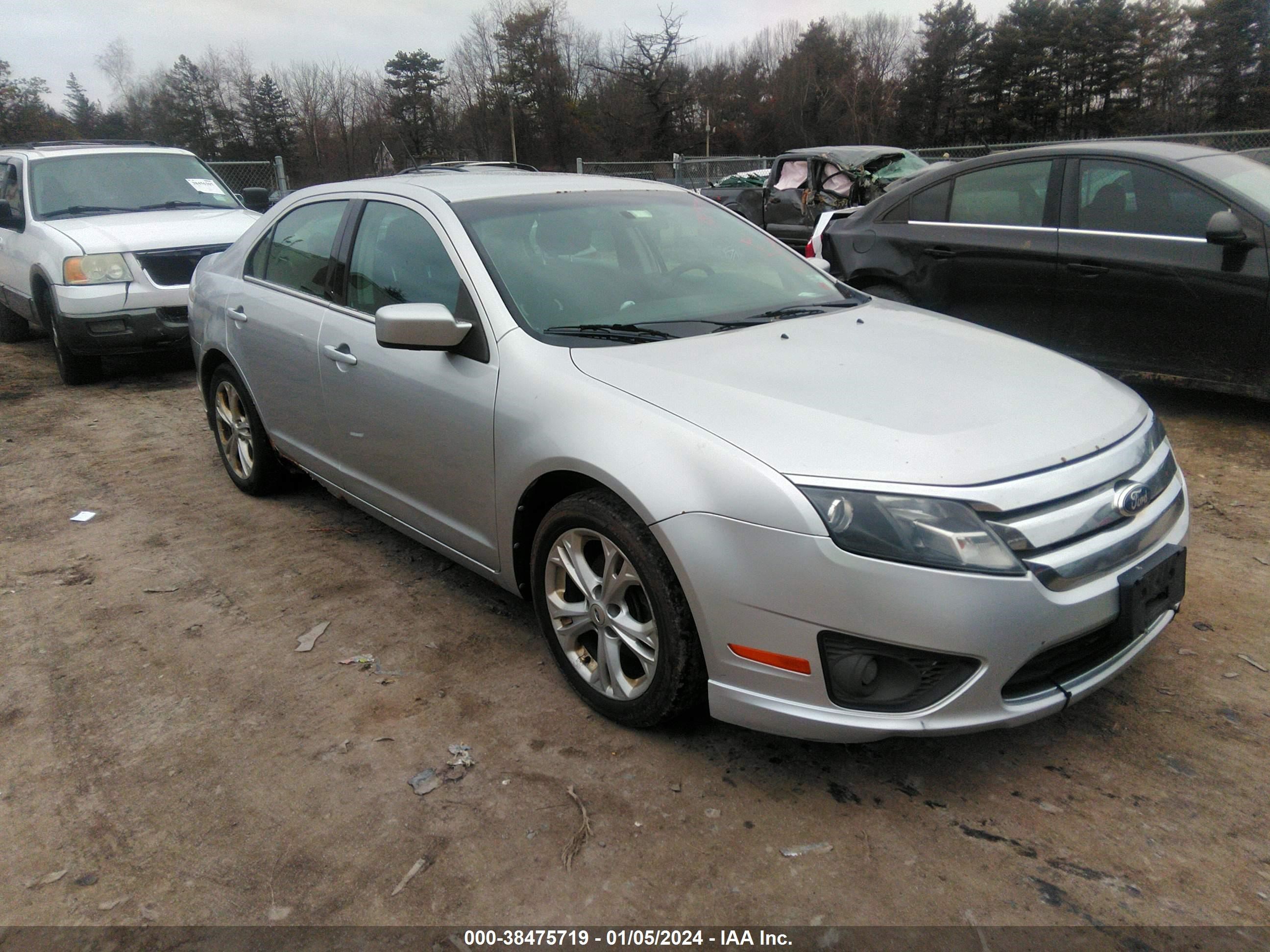 2012 Ford Fusion Se vin: 3FAHP0HA3CR341348