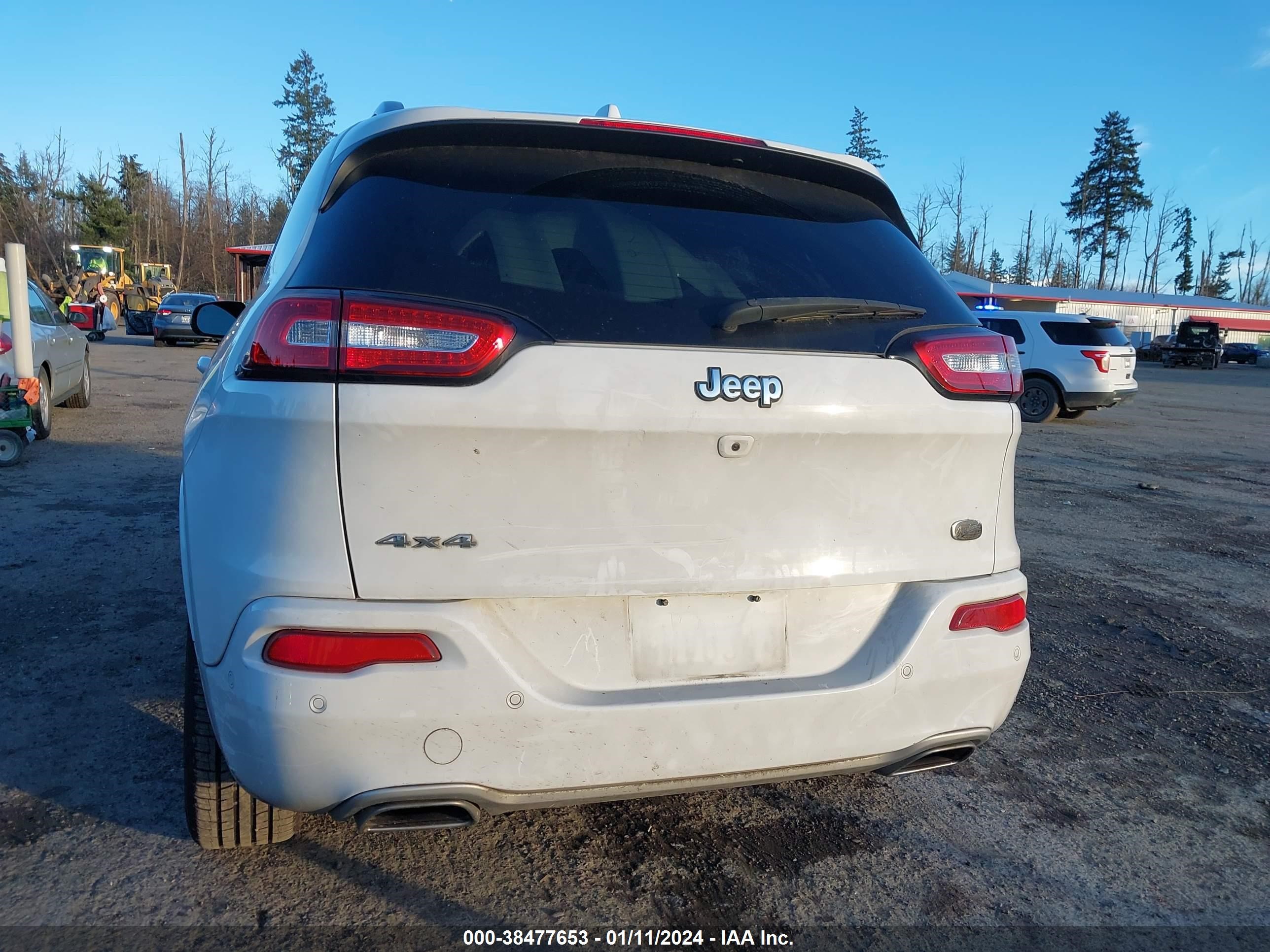 2017 Jeep Cherokee Overland 4X4 vin: 1C4PJMJS2HW609358