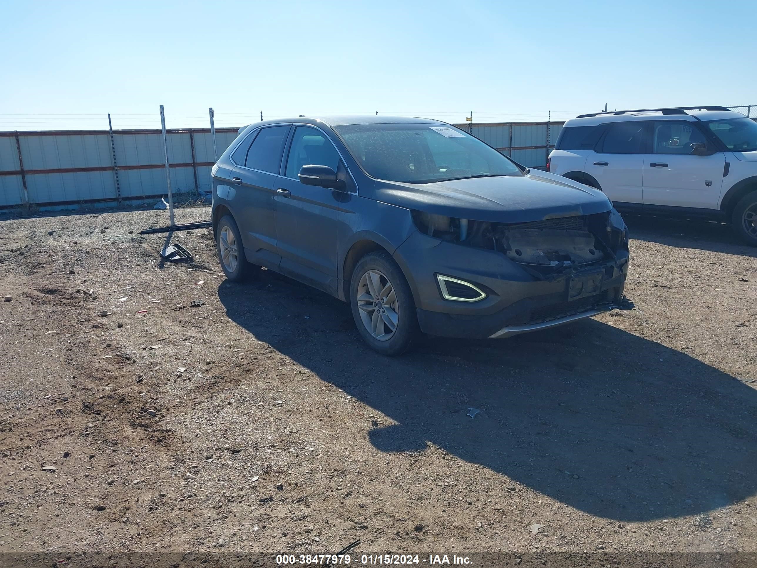 2016 Ford Edge Sel vin: 2FMPK3J81GBB94086