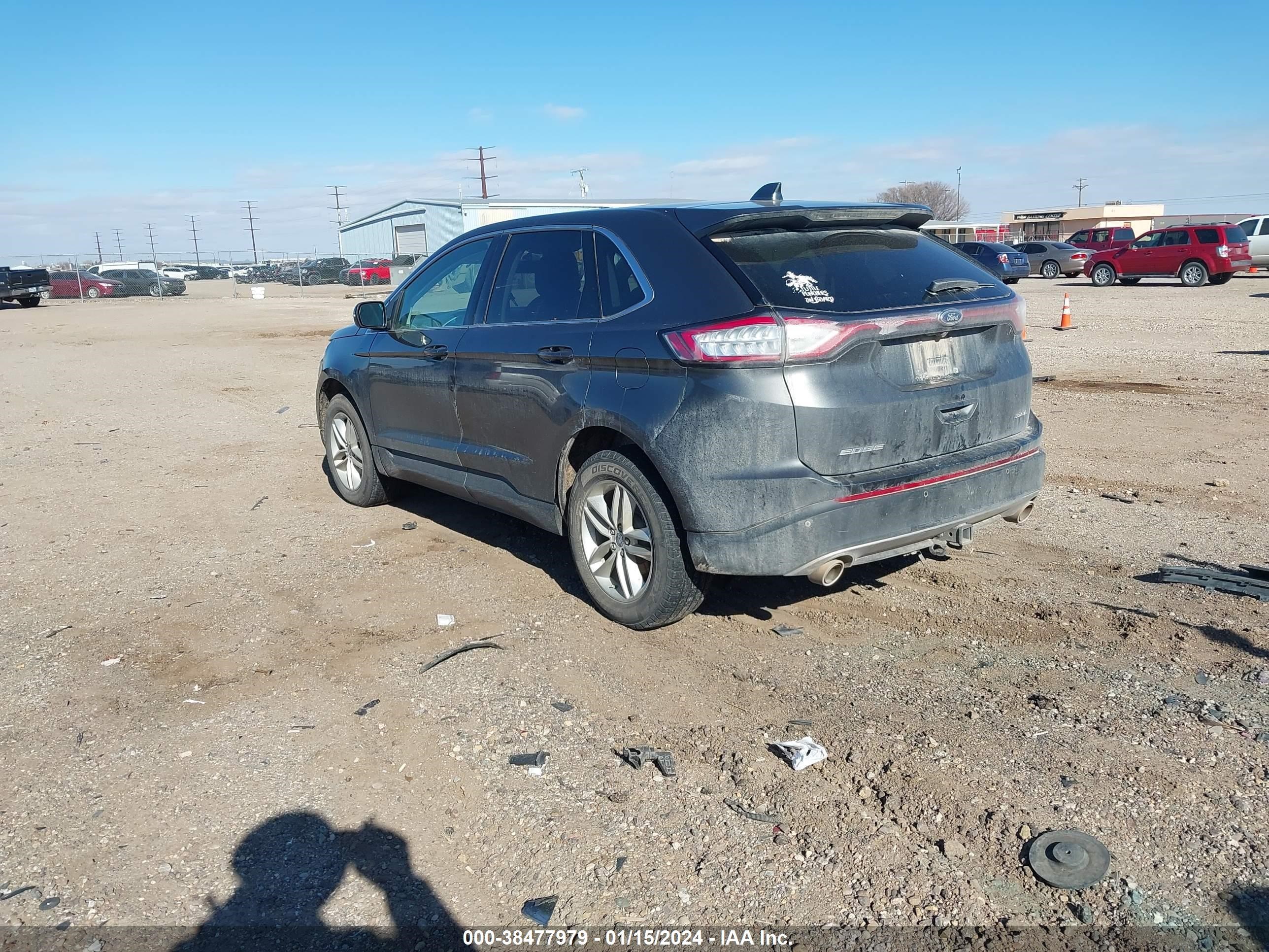 2016 Ford Edge Sel vin: 2FMPK3J81GBB94086