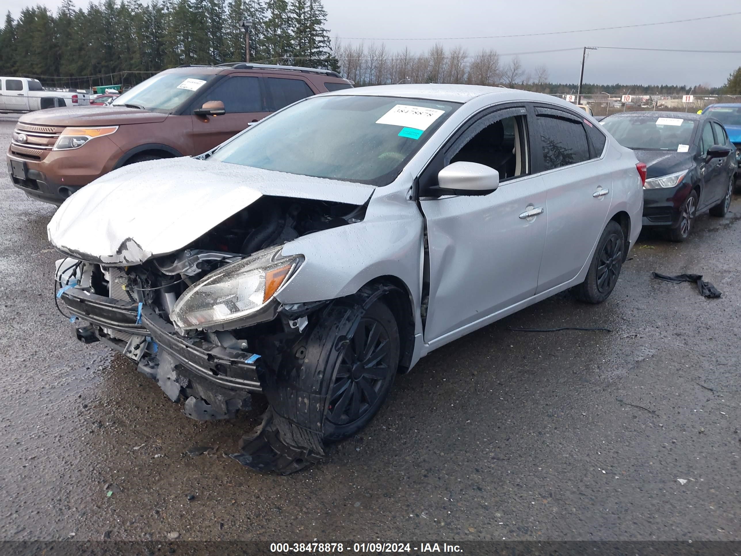 2017 Nissan Sentra S vin: 3N1AB7AP3HY378174