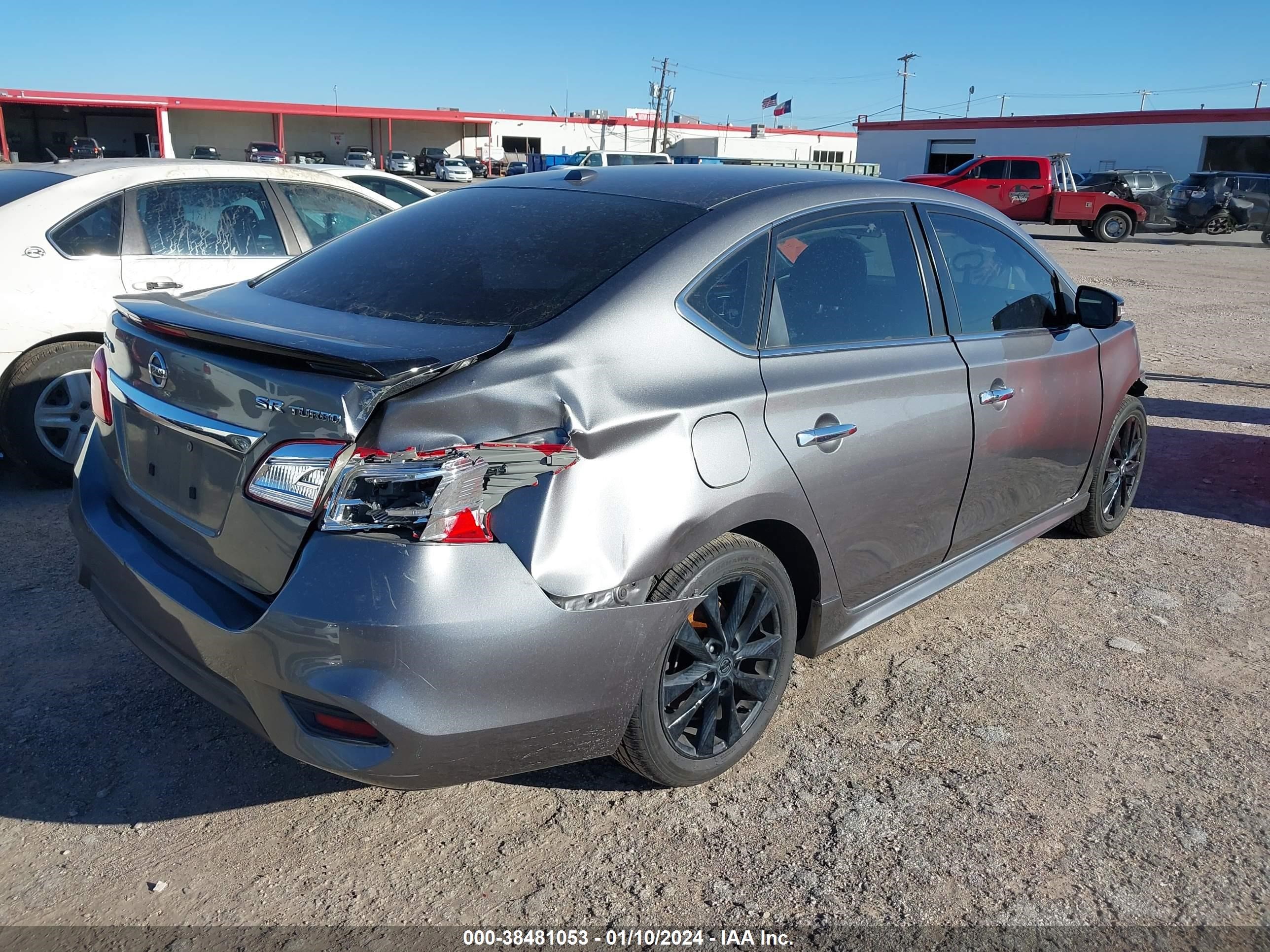 2017 Nissan Sentra Sr Turbo vin: 3N1CB7APXHY301505