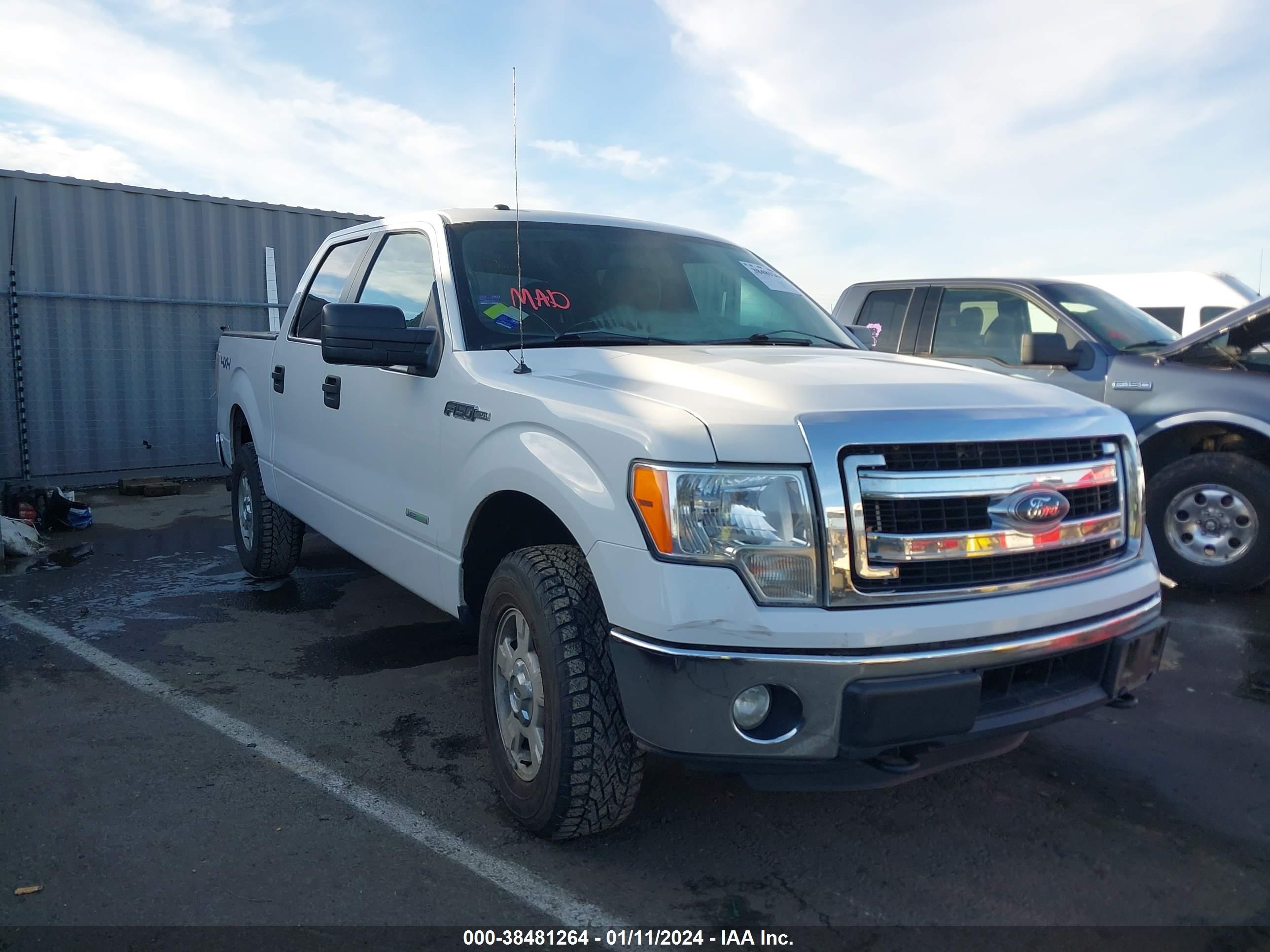 2014 Ford F-150 Xlt vin: 1FTFW1ET0EFB63589