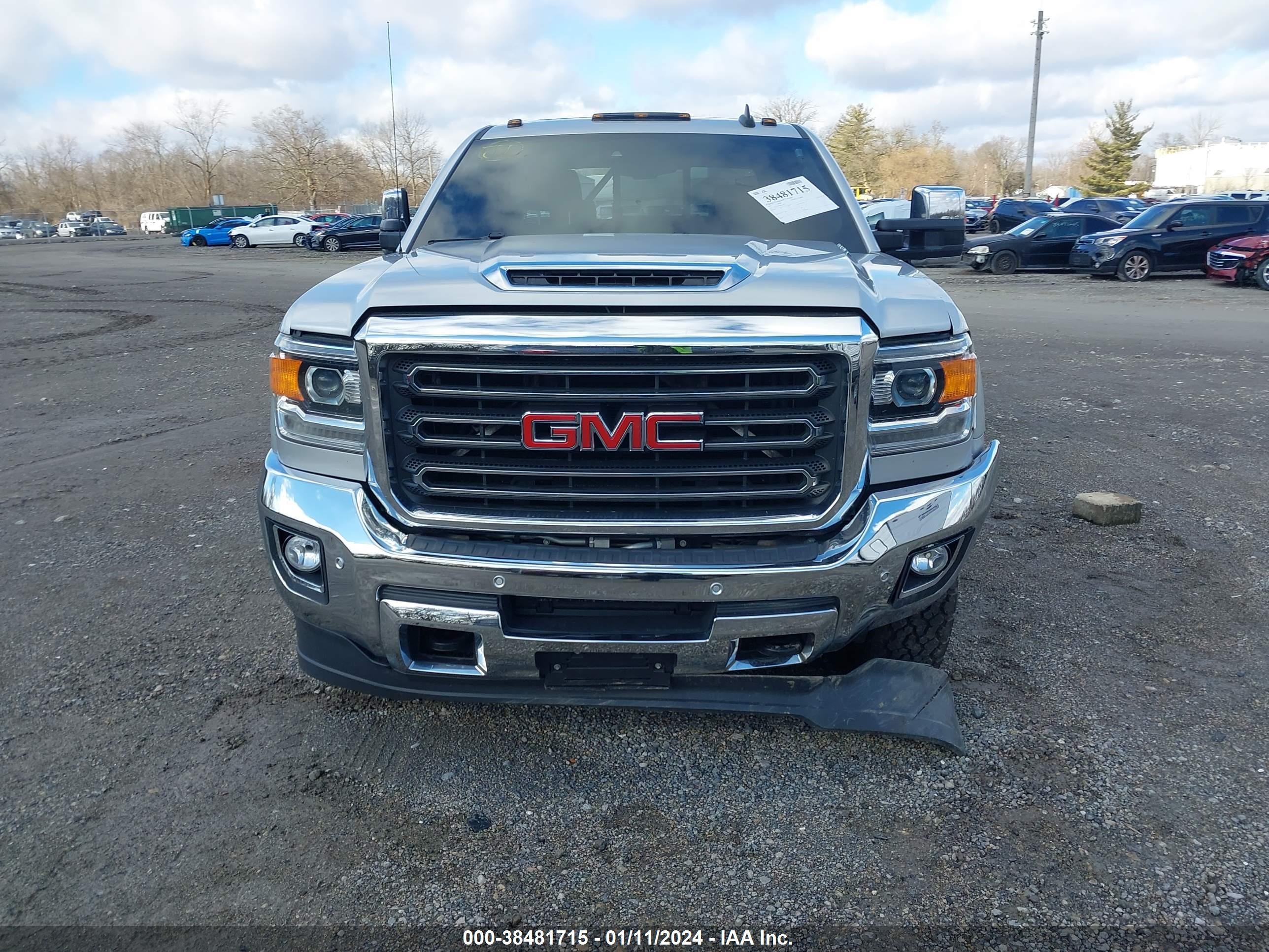 2017 GMC Sierra 2500Hd Slt vin: 1GT12TEY3HF132872