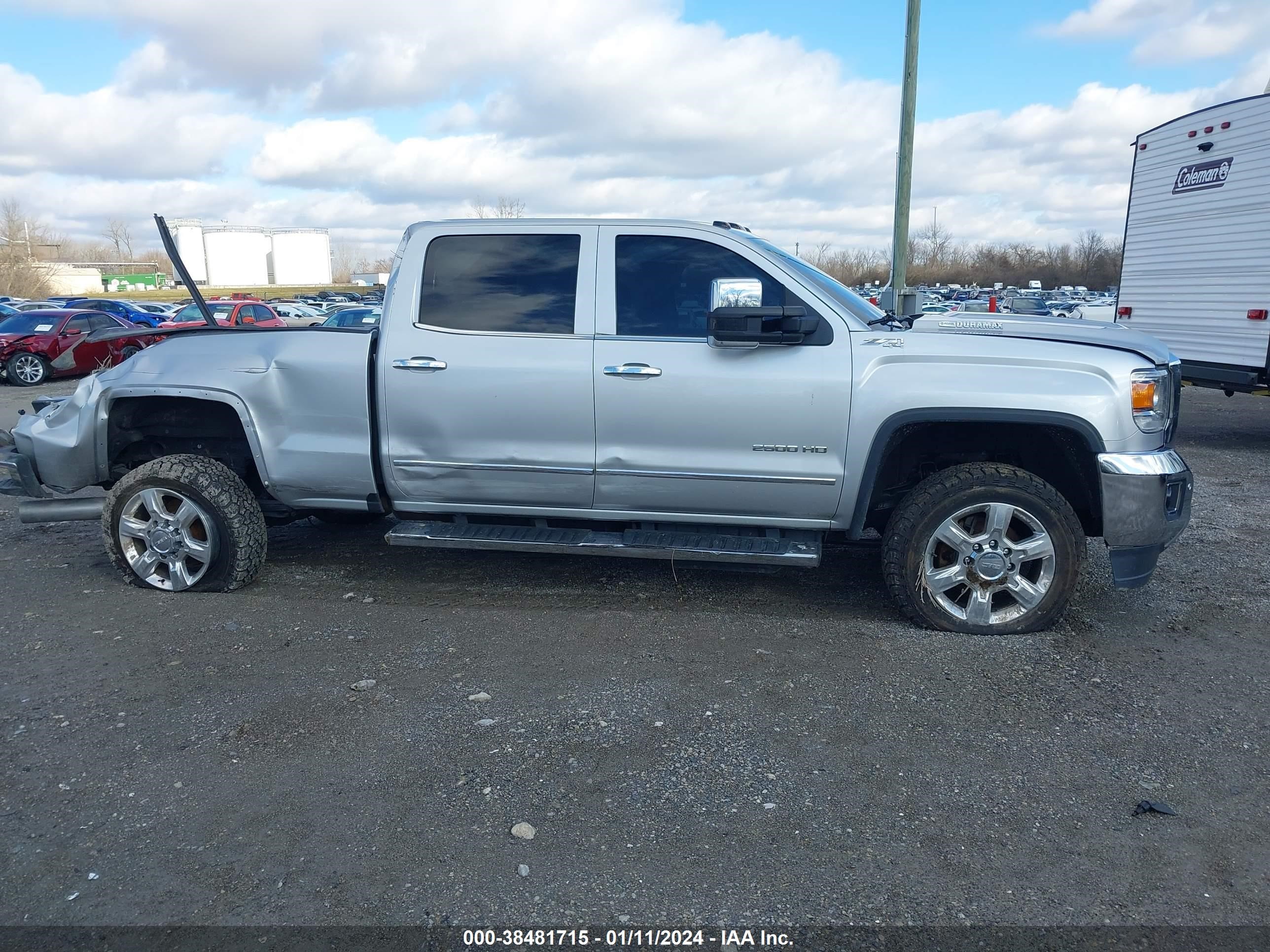 2017 GMC Sierra 2500Hd Slt vin: 1GT12TEY3HF132872