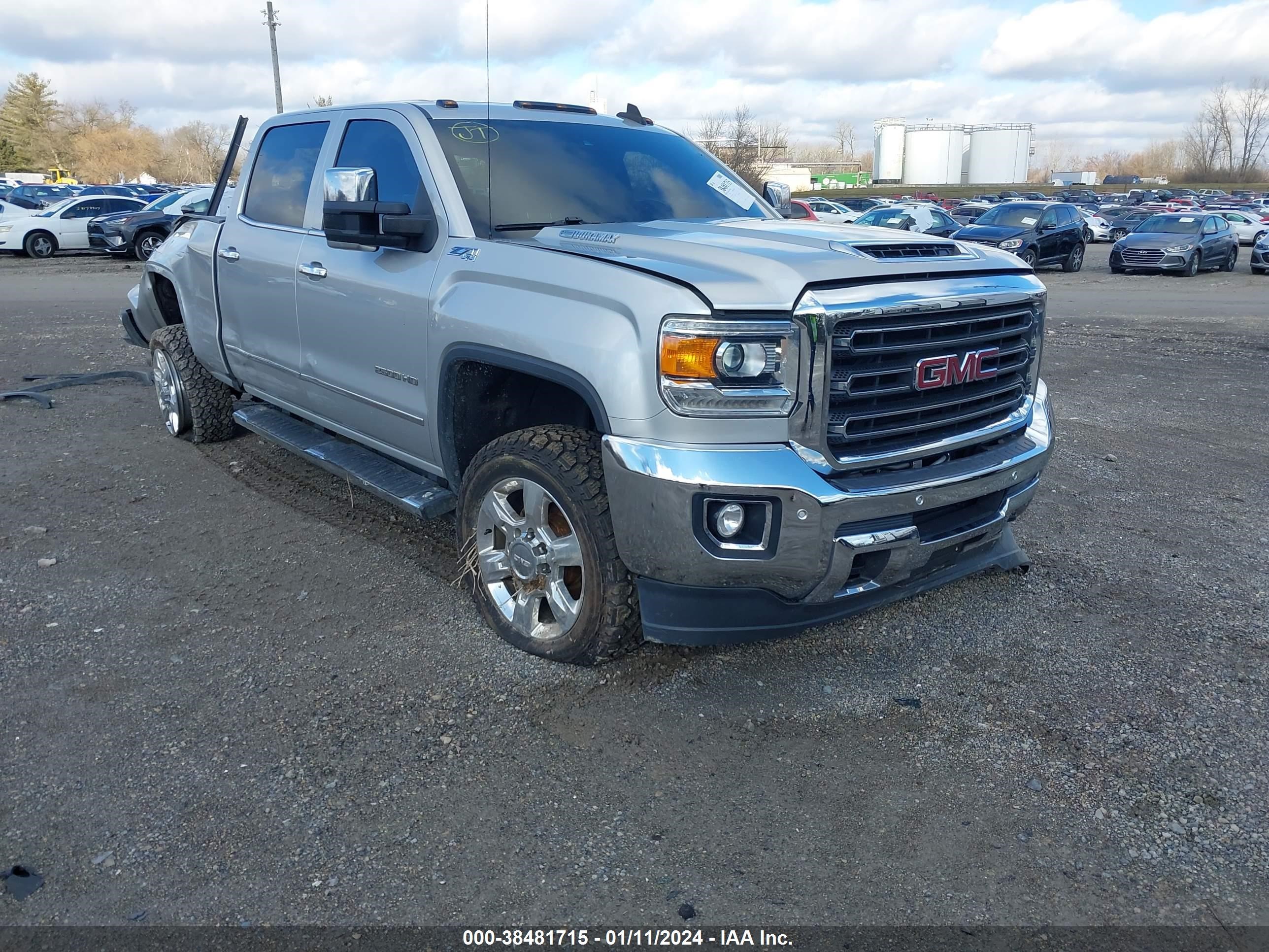 2017 GMC Sierra 2500Hd Slt vin: 1GT12TEY3HF132872