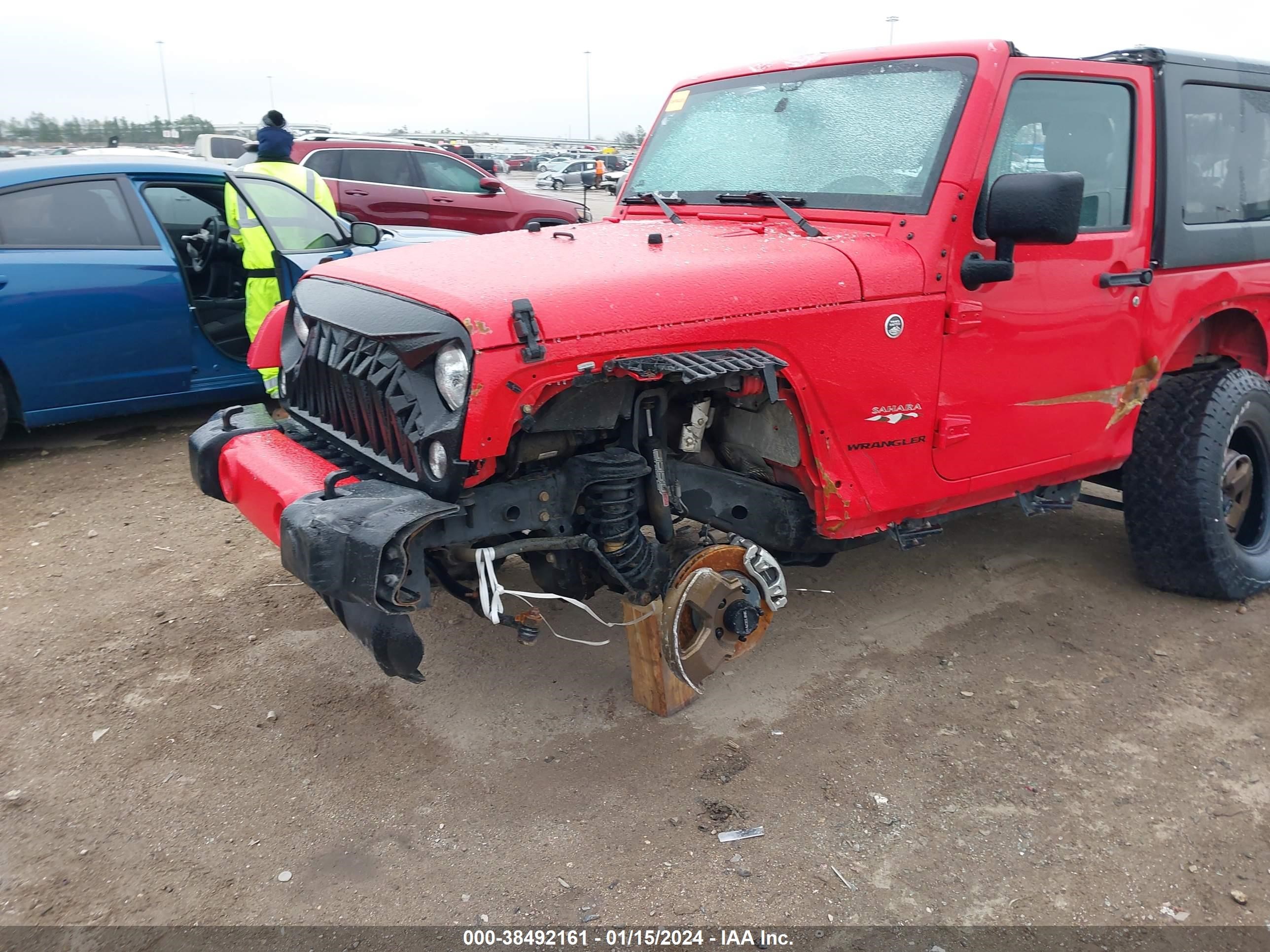 2017 Jeep Wrangler Sahara 4X4 vin: 1C4AJWBG8HL533108