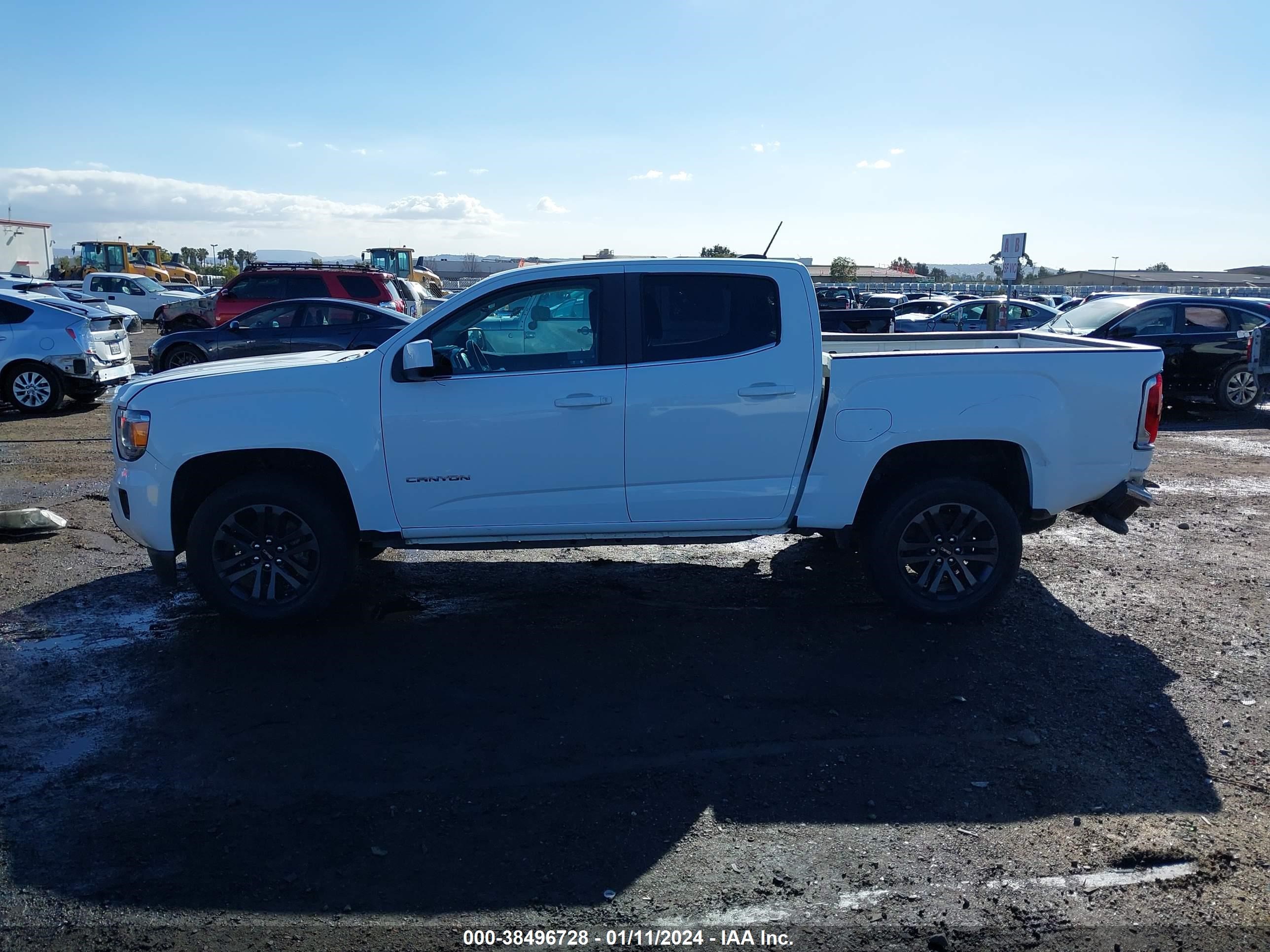 2020 GMC Canyon 2Wd Short Box Sle vin: 1GTG5CENXL1173206