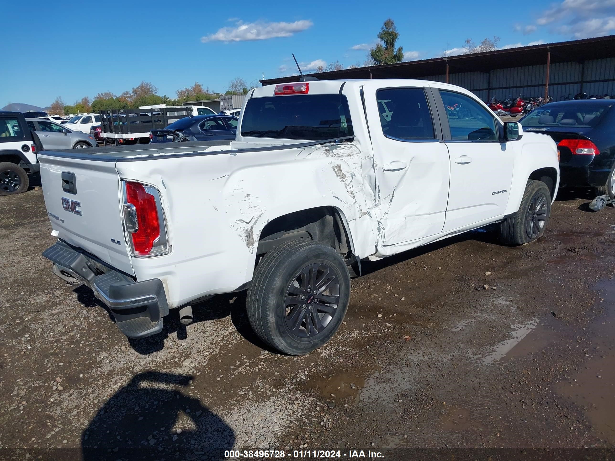 2020 GMC Canyon 2Wd Short Box Sle vin: 1GTG5CENXL1173206