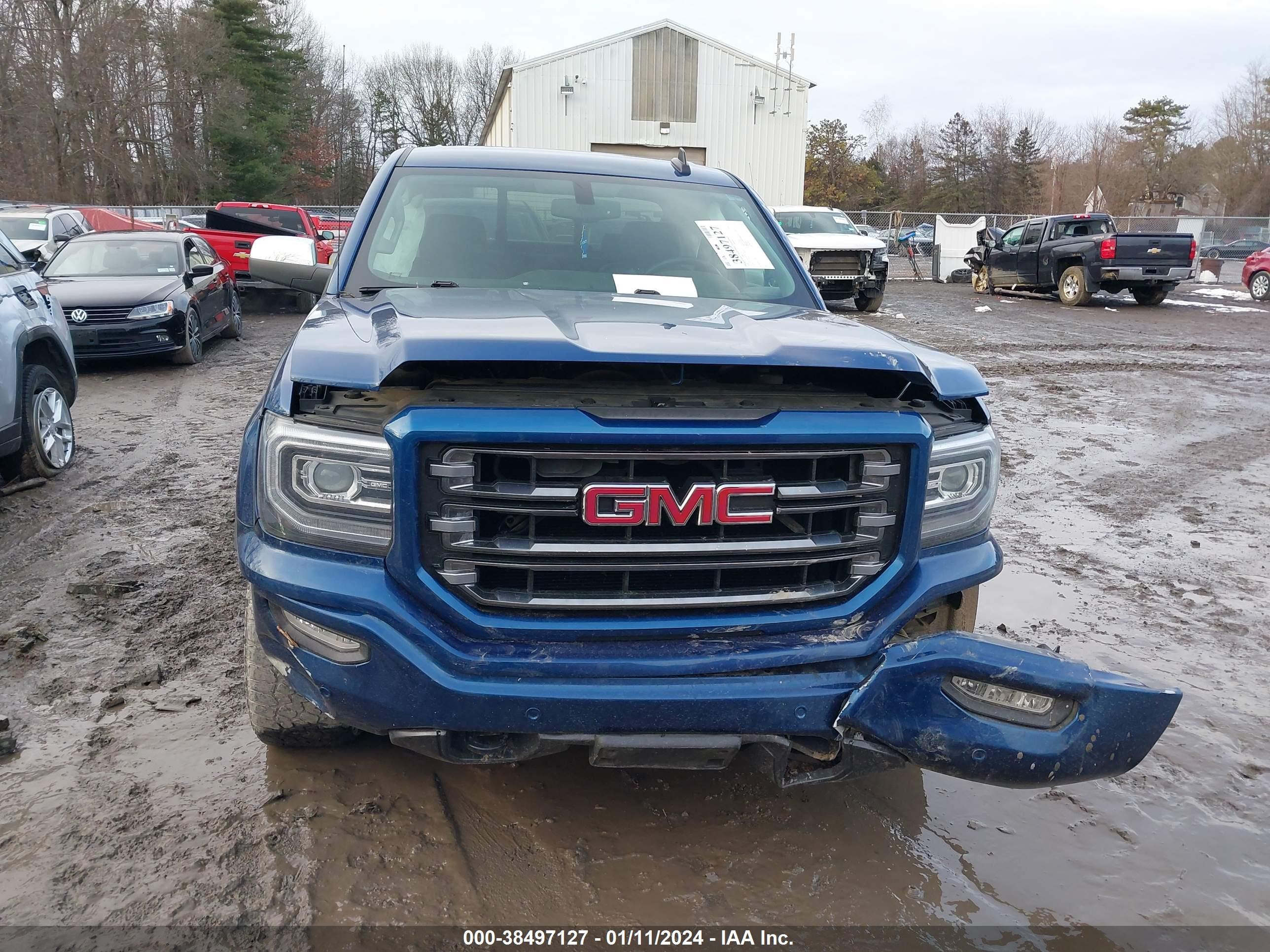 2016 GMC Sierra 1500 Slt vin: 1GTV2NEC3GZ362734