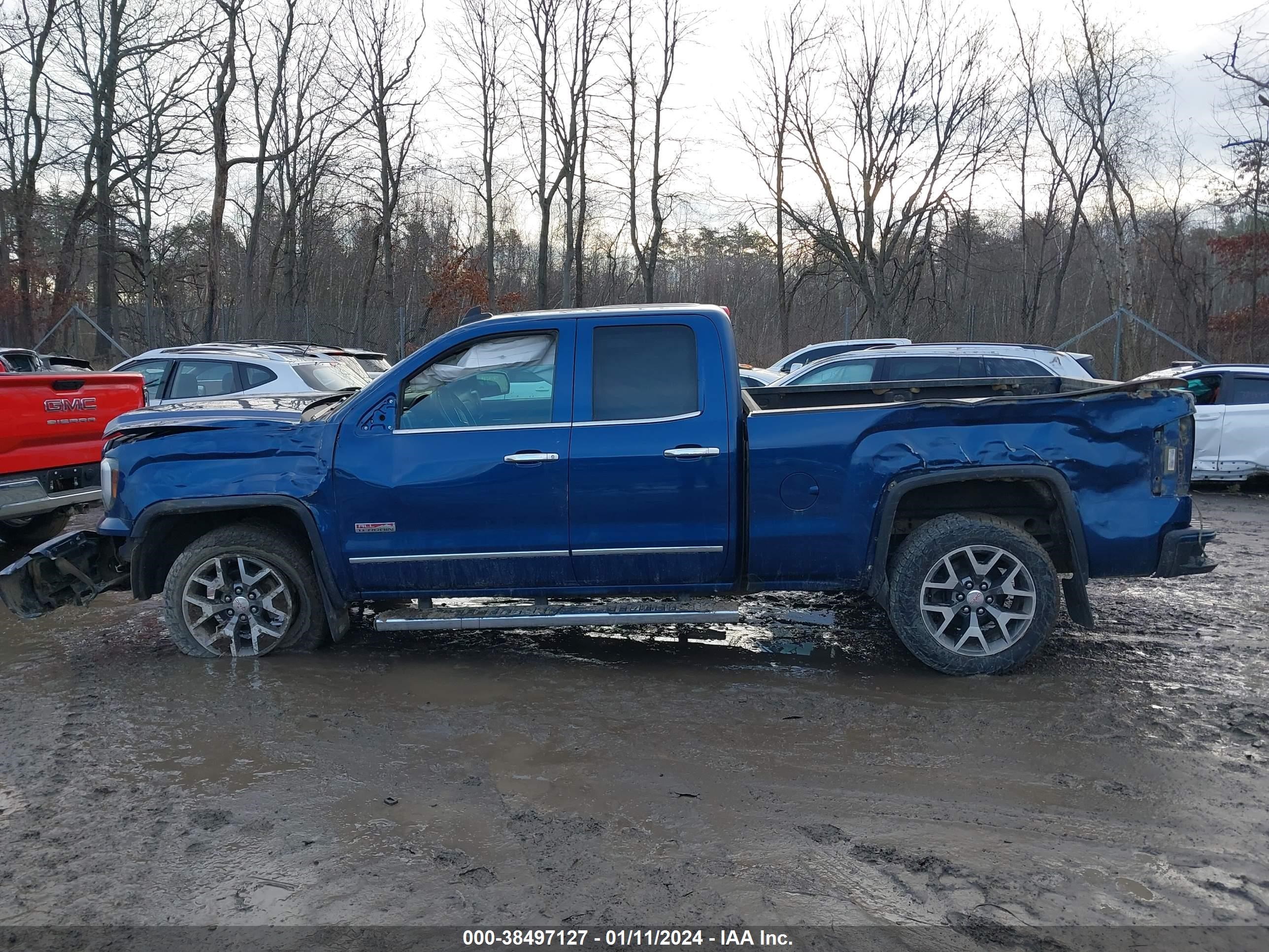 2016 GMC Sierra 1500 Slt vin: 1GTV2NEC3GZ362734