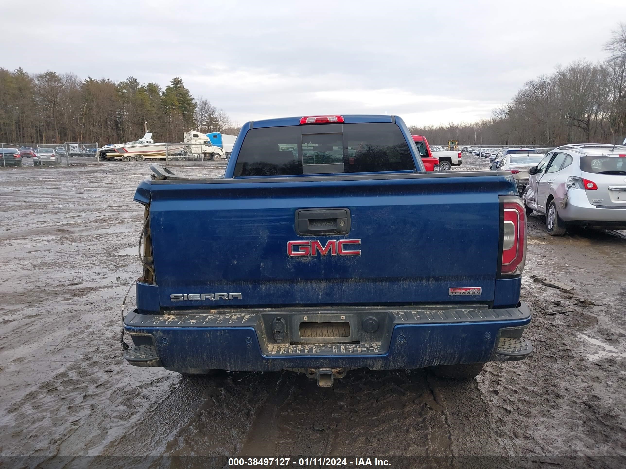 2016 GMC Sierra 1500 Slt vin: 1GTV2NEC3GZ362734