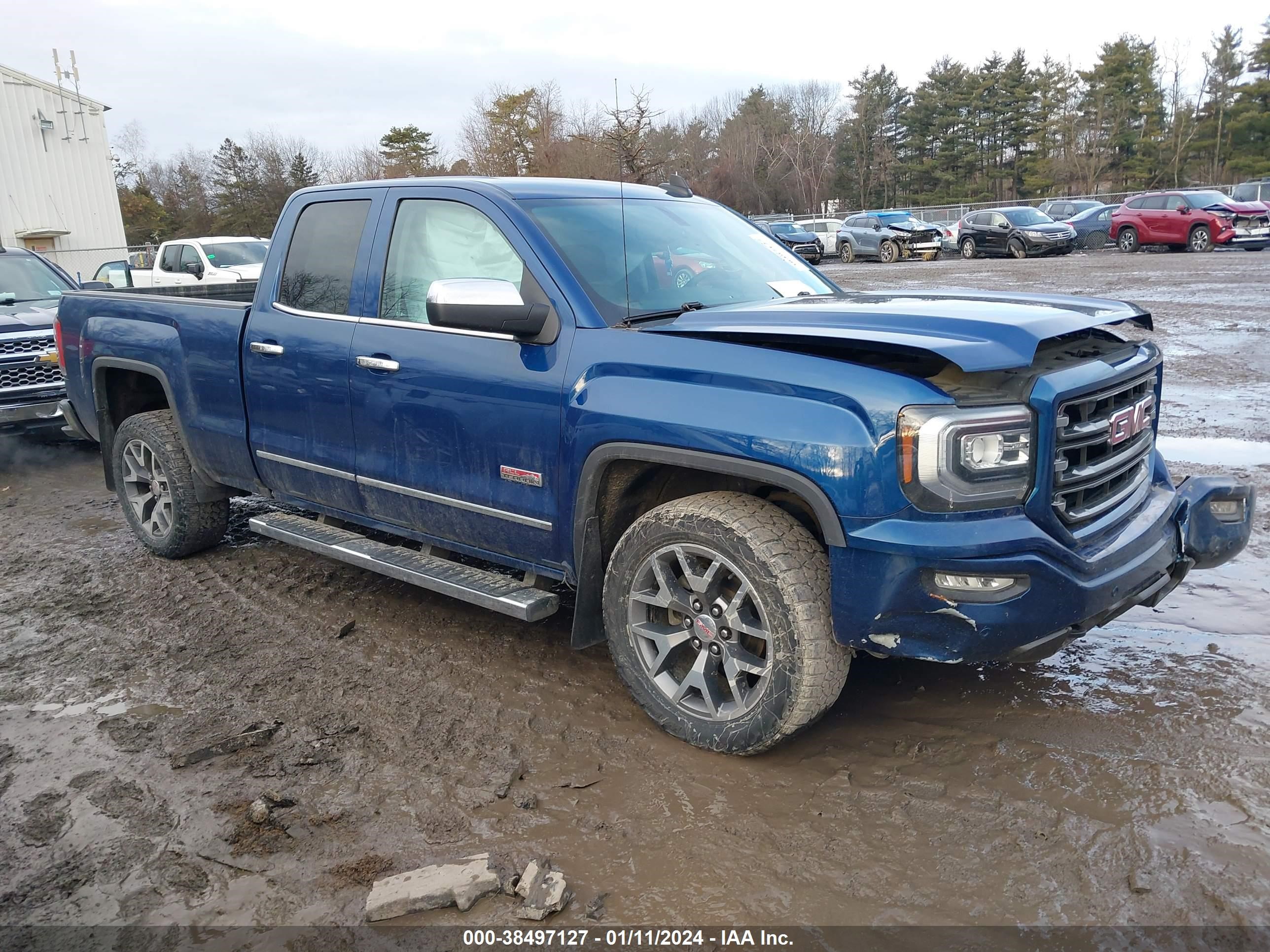 2016 GMC Sierra 1500 Slt vin: 1GTV2NEC3GZ362734