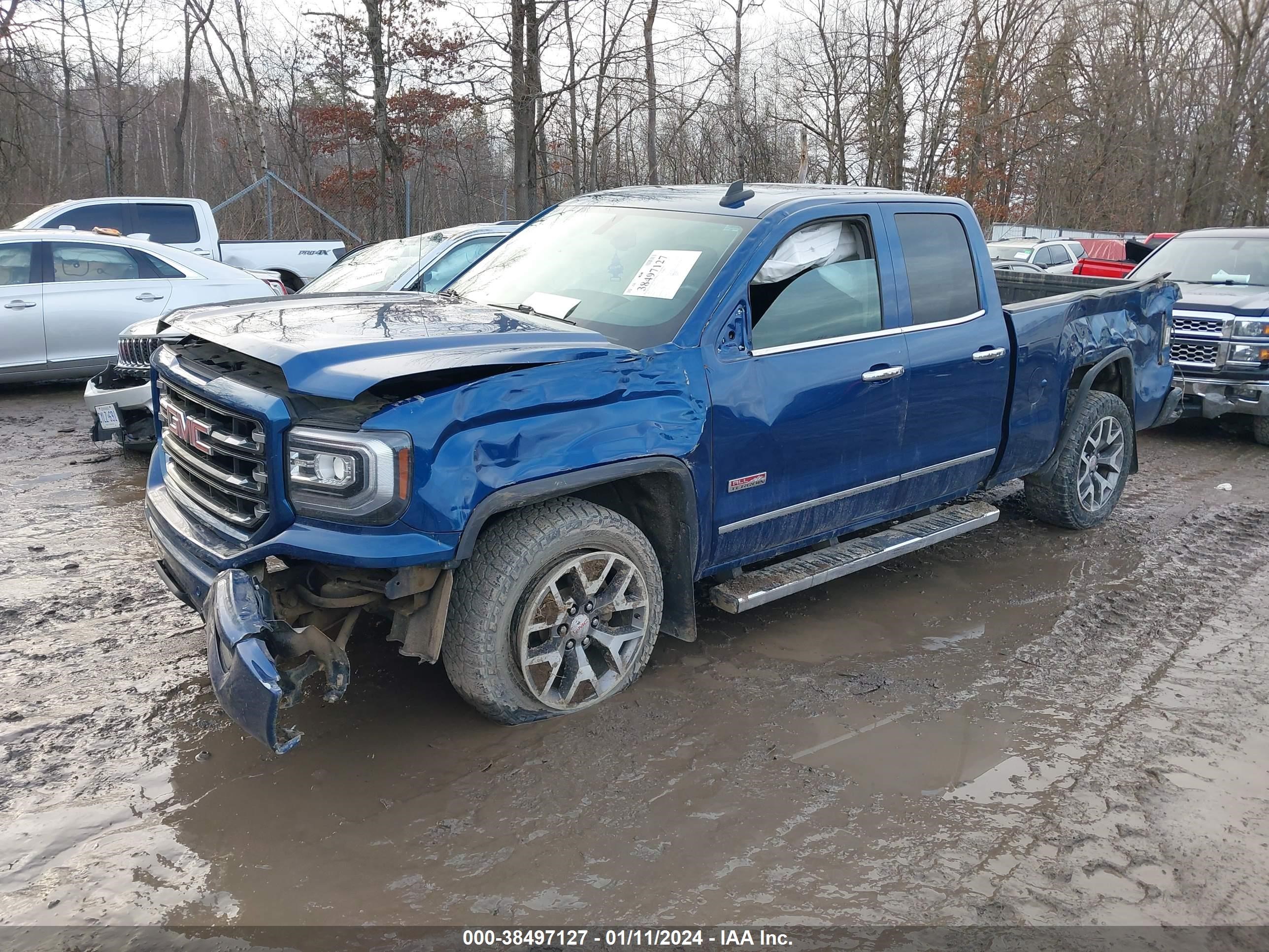 2016 GMC Sierra 1500 Slt vin: 1GTV2NEC3GZ362734