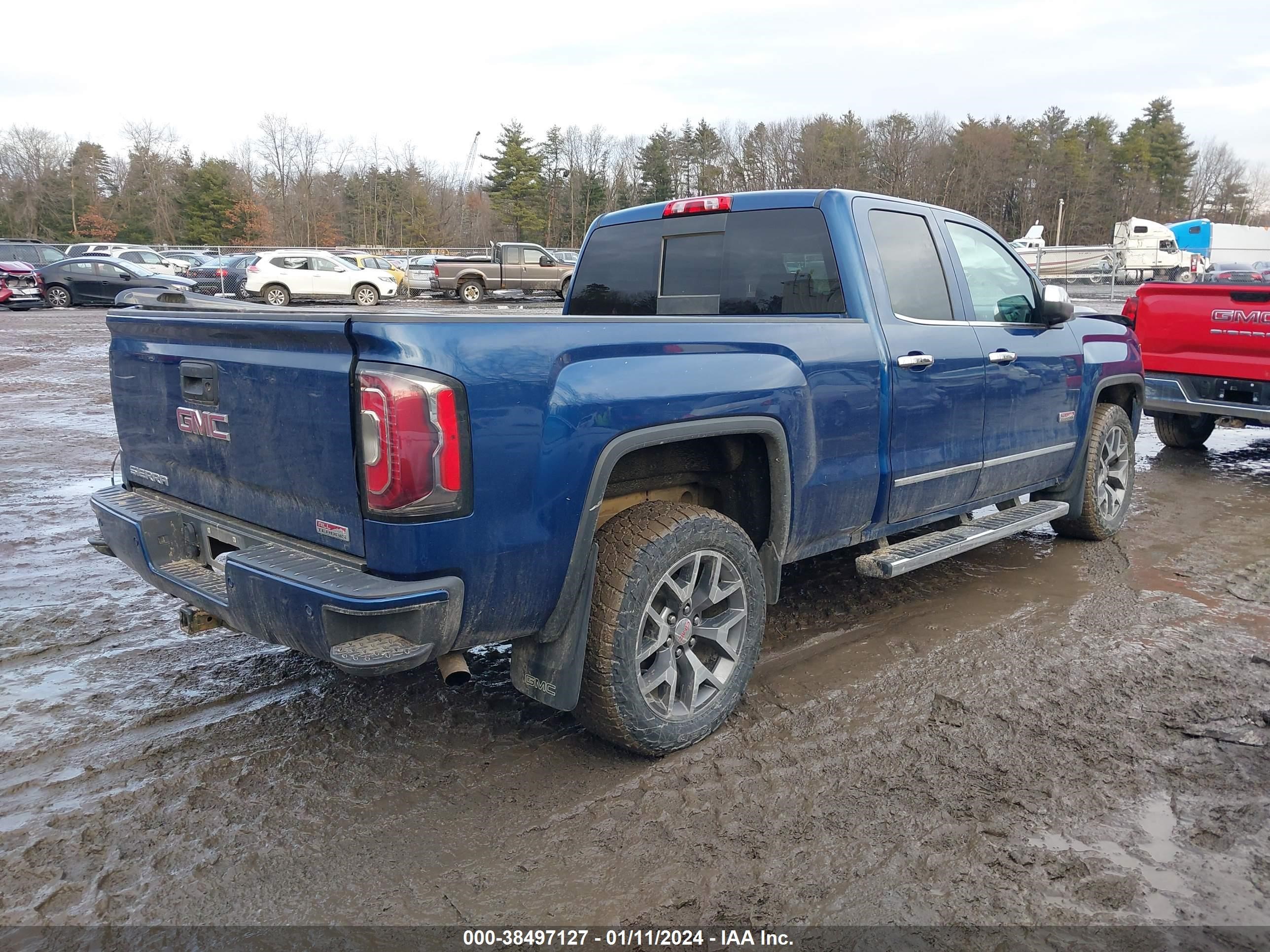 2016 GMC Sierra 1500 Slt vin: 1GTV2NEC3GZ362734