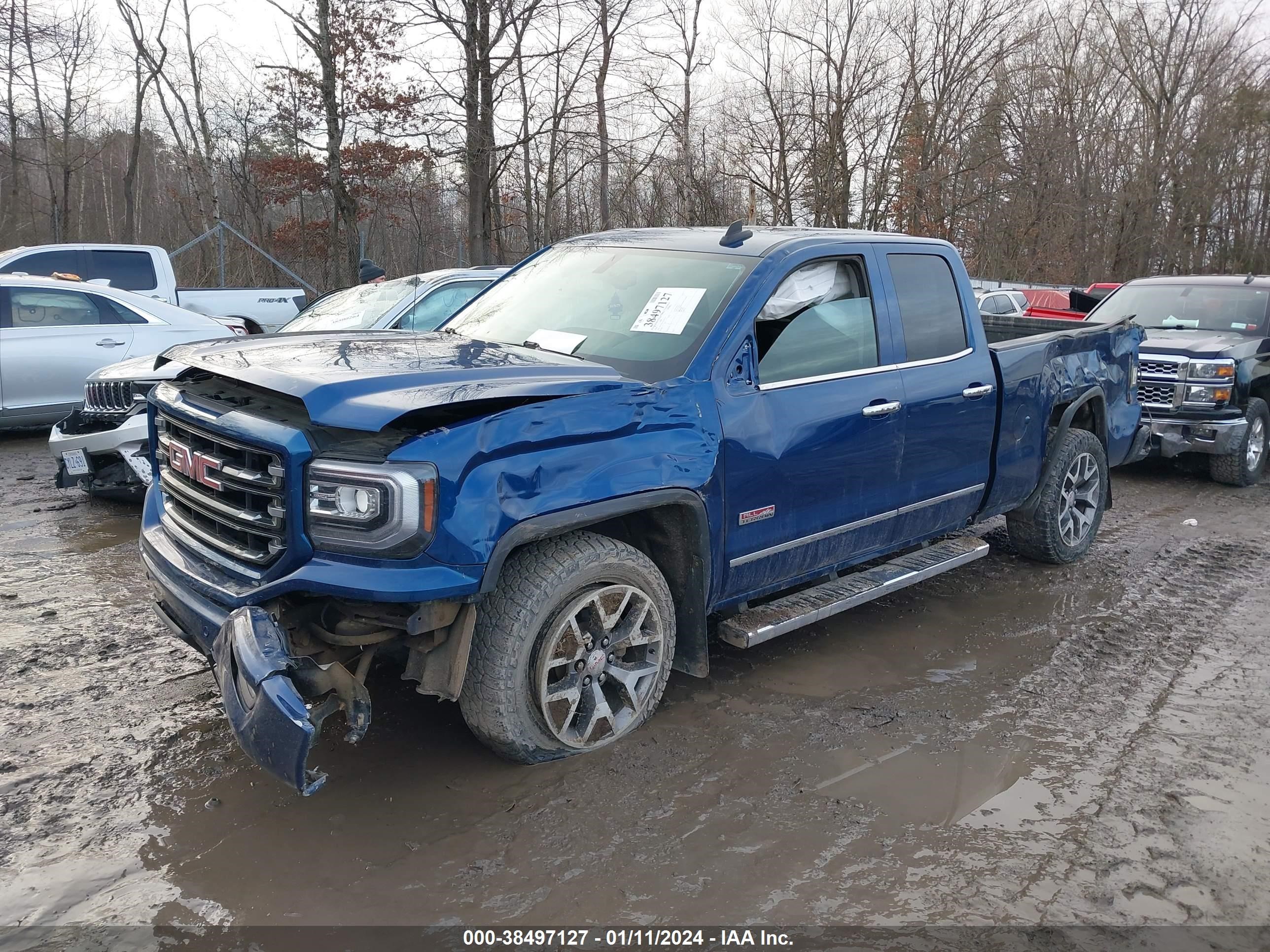 2016 GMC Sierra 1500 Slt vin: 1GTV2NEC3GZ362734