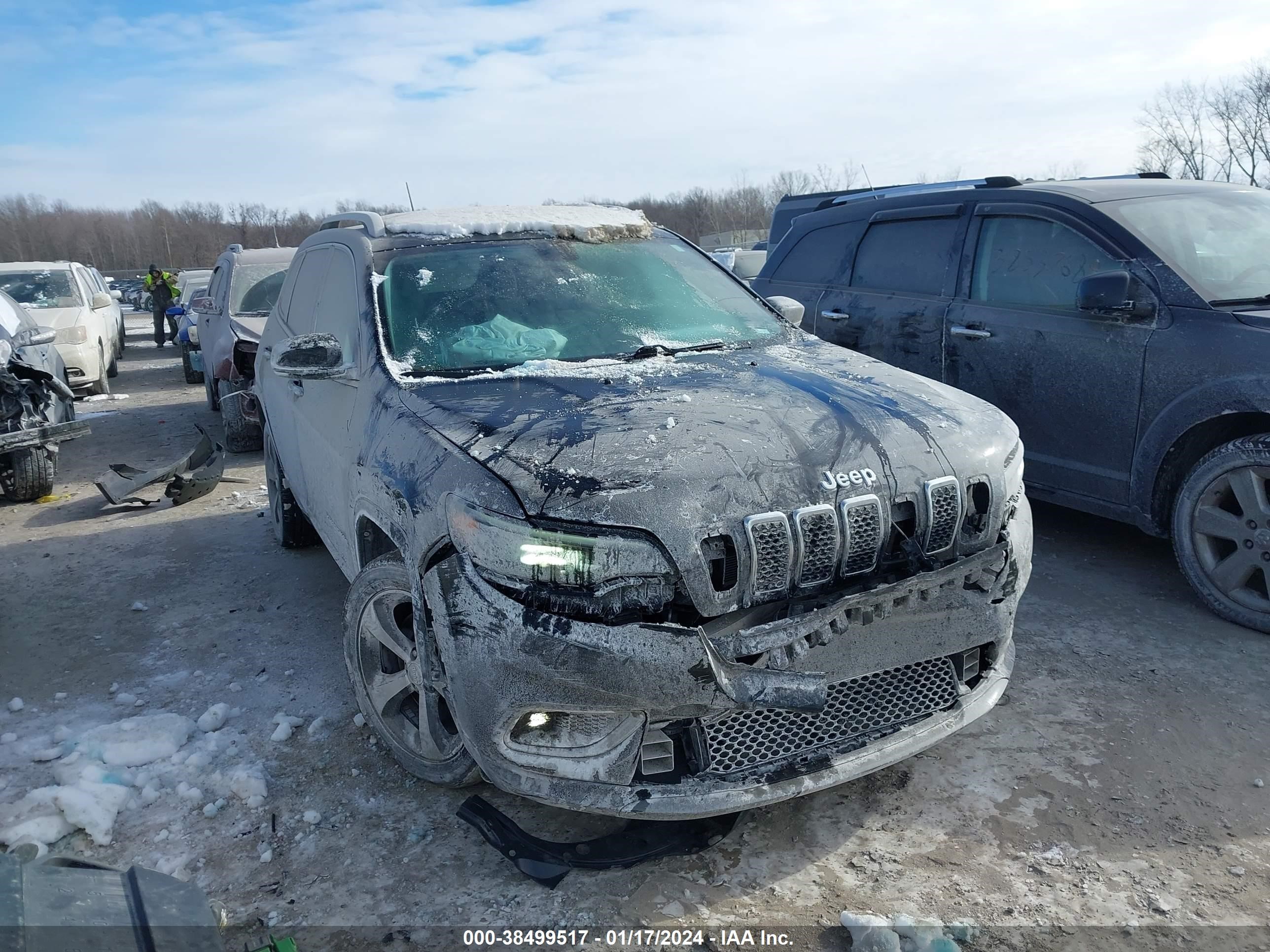 2019 Jeep Cherokee Limited Fwd vin: 1C4PJLDB3KD387311