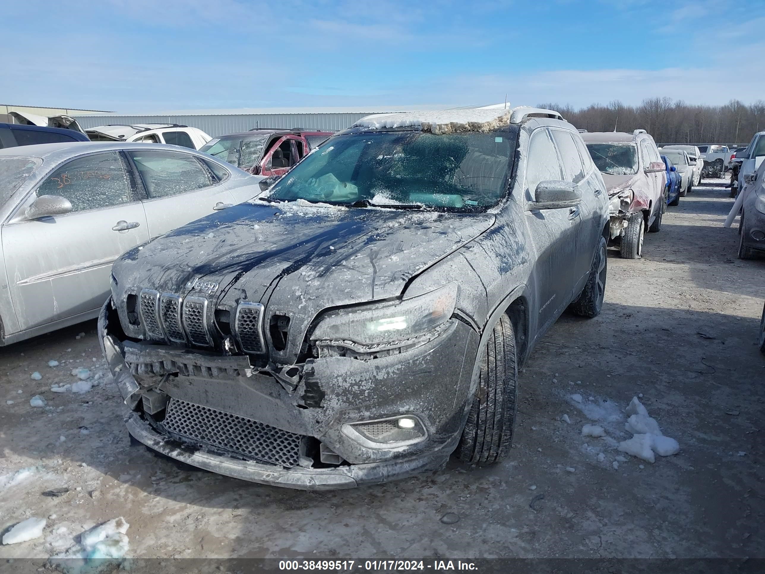 2019 Jeep Cherokee Limited Fwd vin: 1C4PJLDB3KD387311