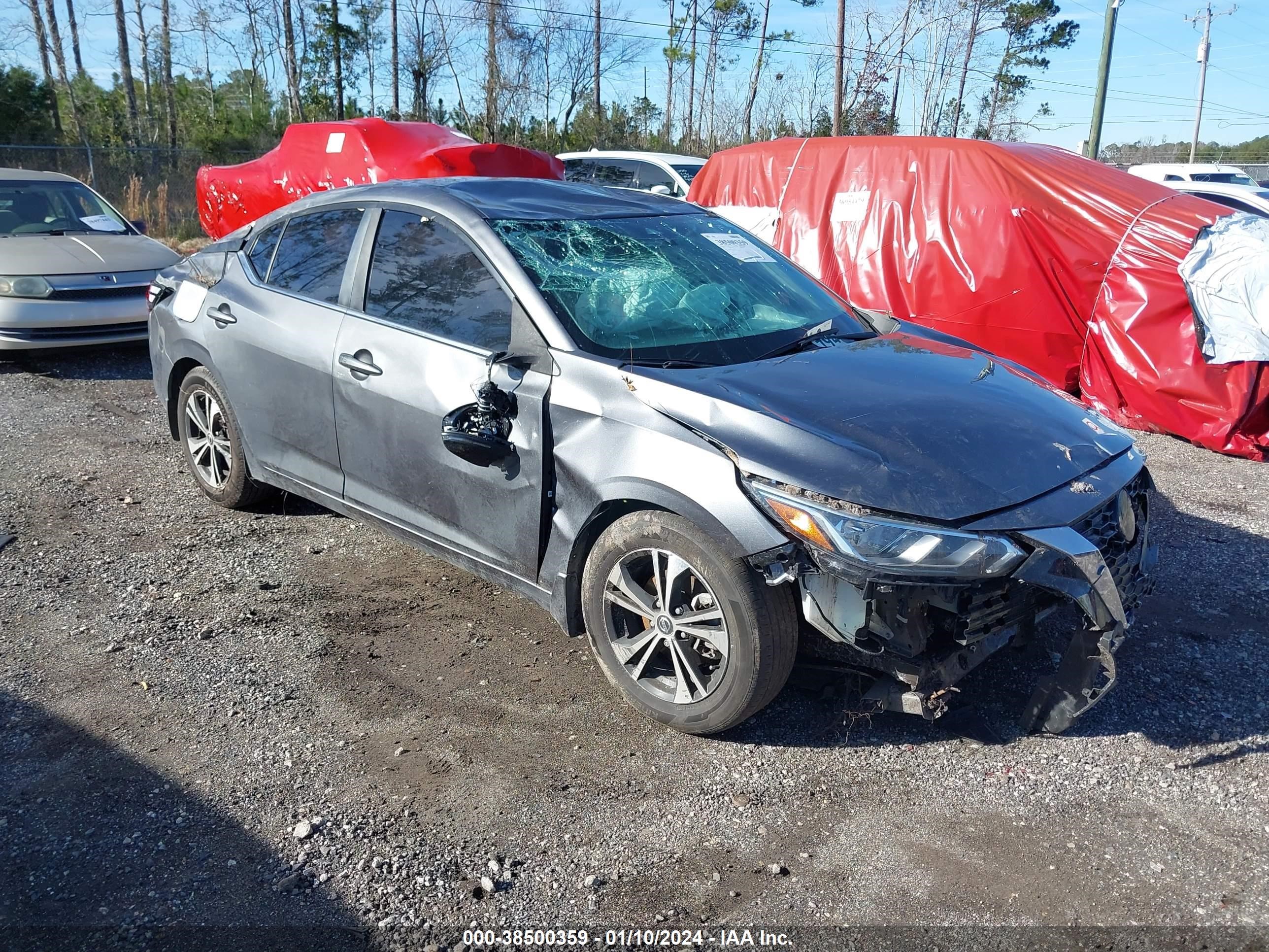 2020 Nissan Sentra Sv Xtronic Cvt vin: 3N1AB8CV1LY289343