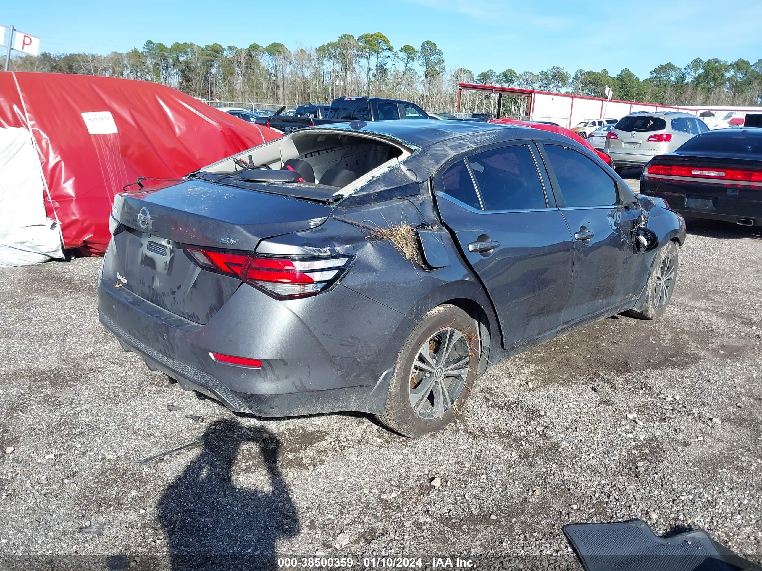 2020 Nissan Sentra Sv Xtronic Cvt vin: 3N1AB8CV1LY289343