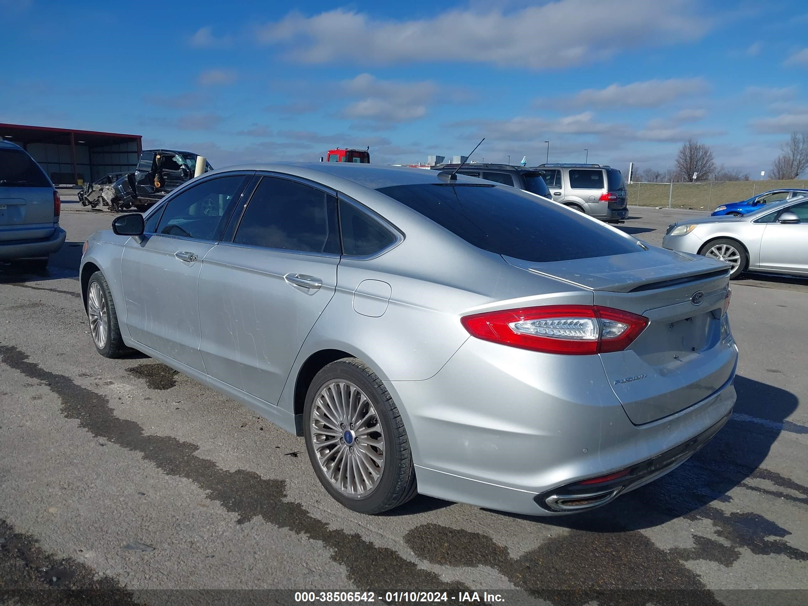 2016 Ford Fusion Titanium vin: 3FA6P0K97GR197234