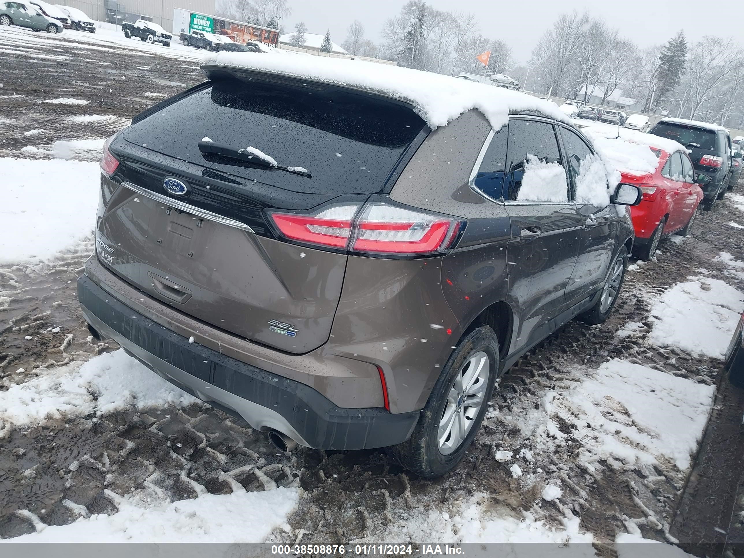 2019 Ford Edge Sel vin: 2FMPK4J95KBC46407