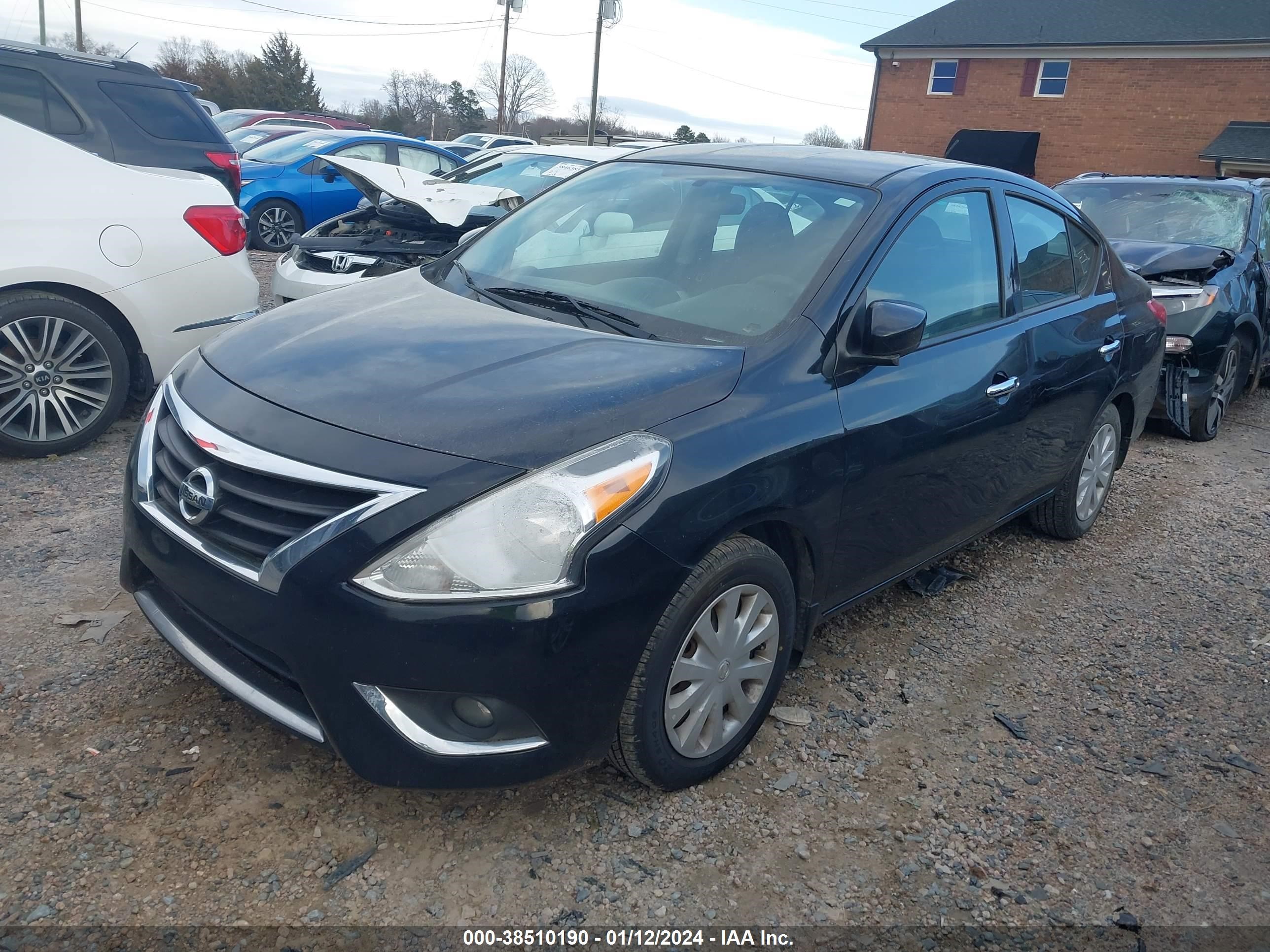 2015 Nissan Versa 1.6 Sv vin: 3N1CN7AP6FL819144