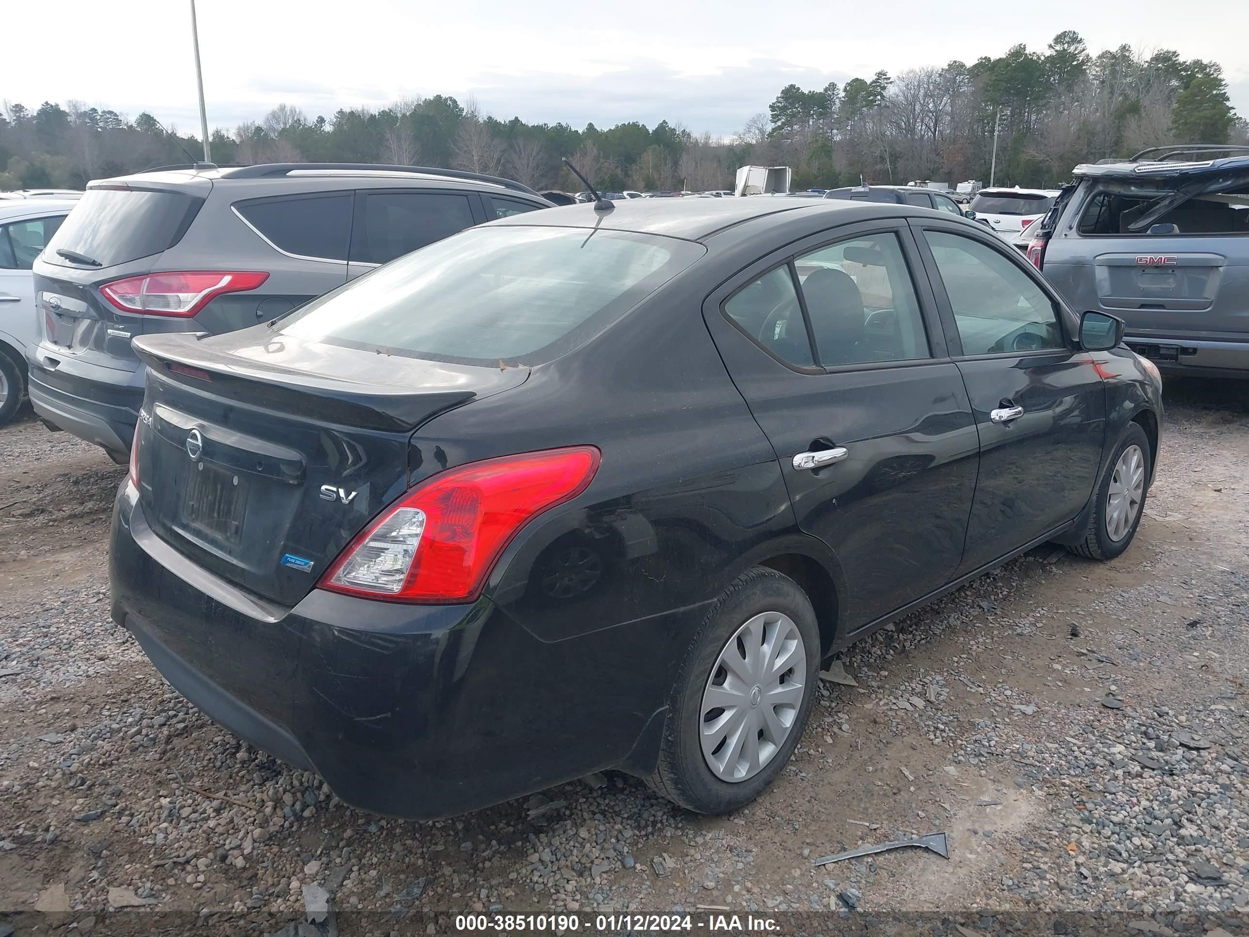 2015 Nissan Versa 1.6 Sv vin: 3N1CN7AP6FL819144