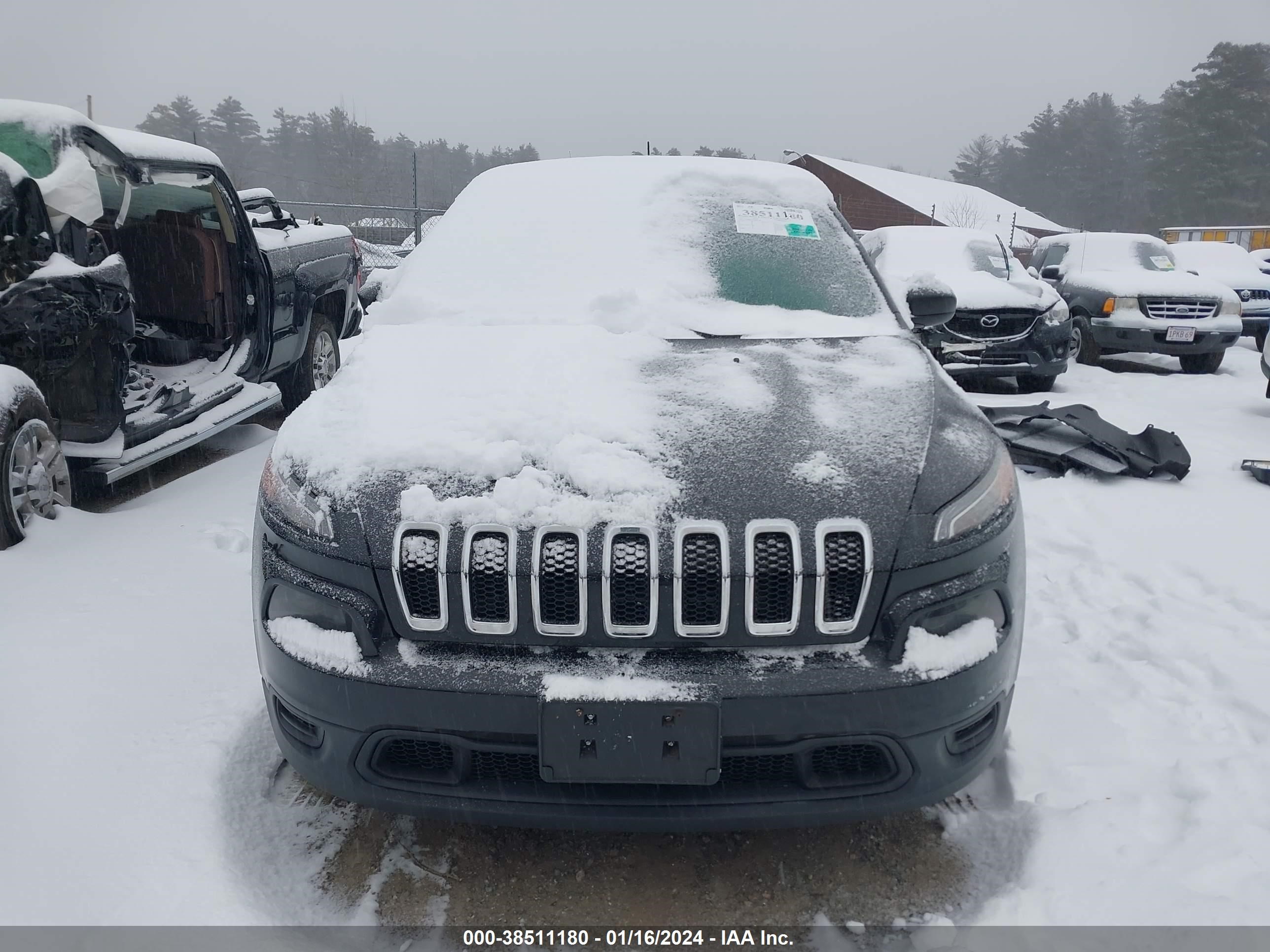 2017 Jeep Cherokee Sport 4X4 vin: 1C4PJMAS2HD227908