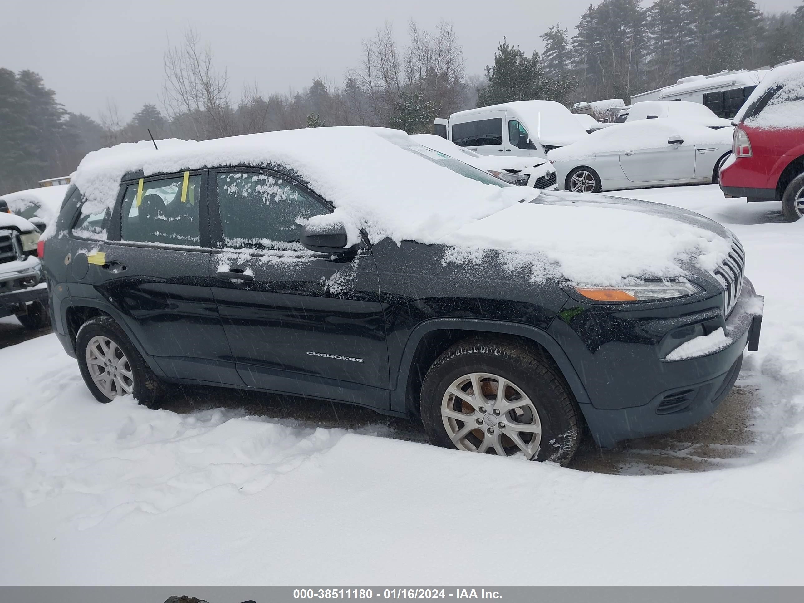 2017 Jeep Cherokee Sport 4X4 vin: 1C4PJMAS2HD227908