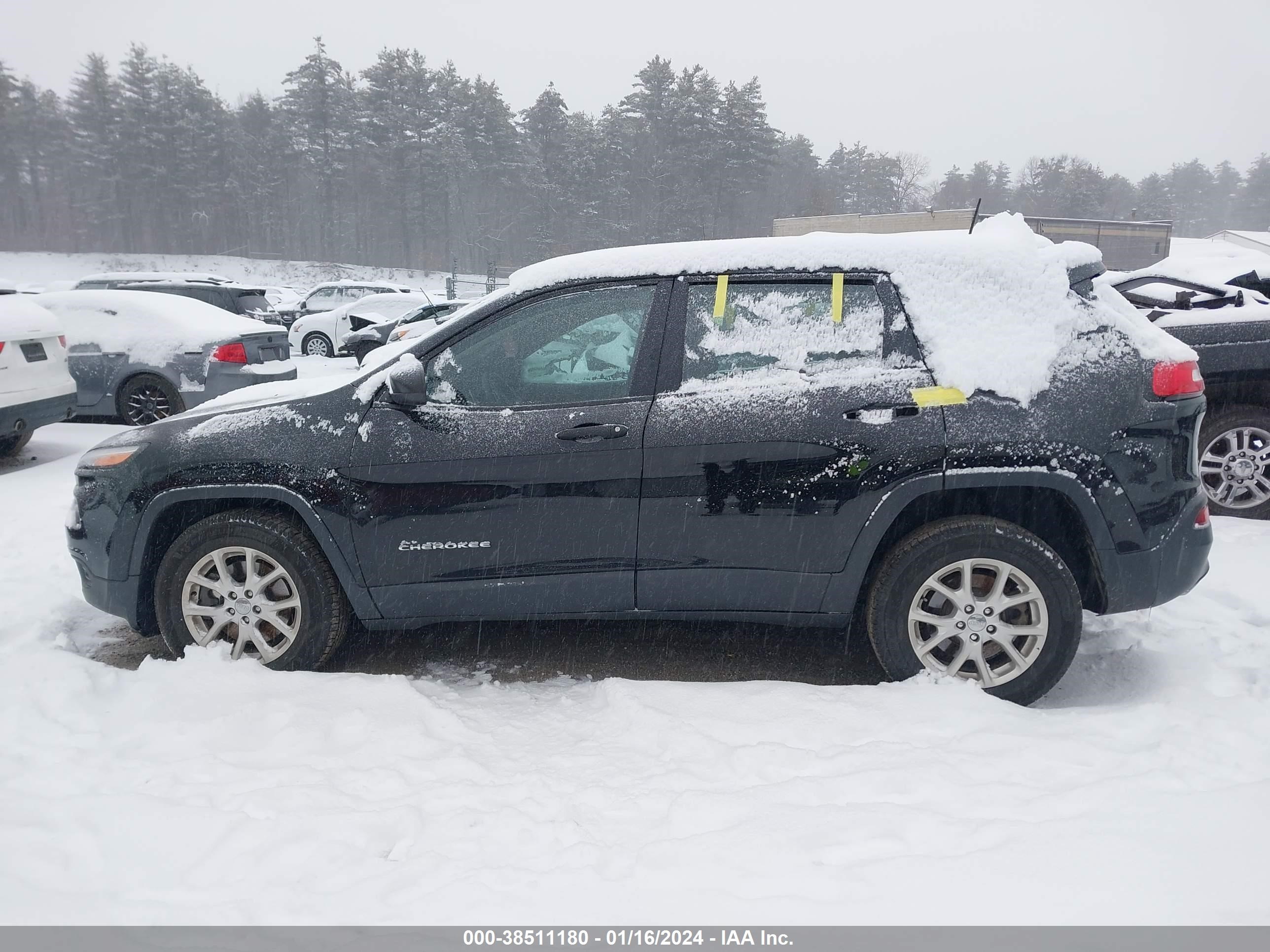 2017 Jeep Cherokee Sport 4X4 vin: 1C4PJMAS2HD227908